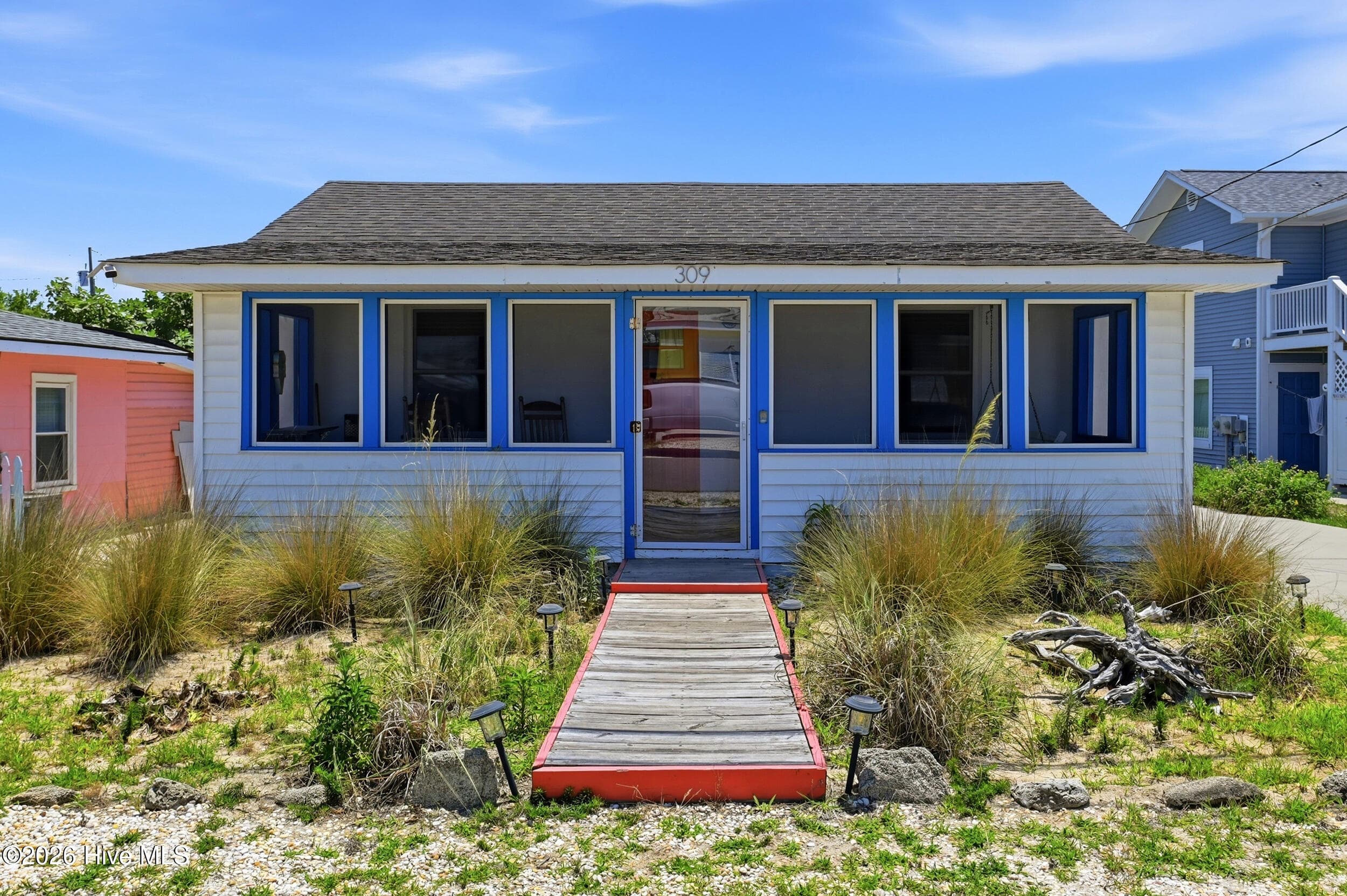 Exterior of 309 M Avenue, Kure Beach, NC 28449