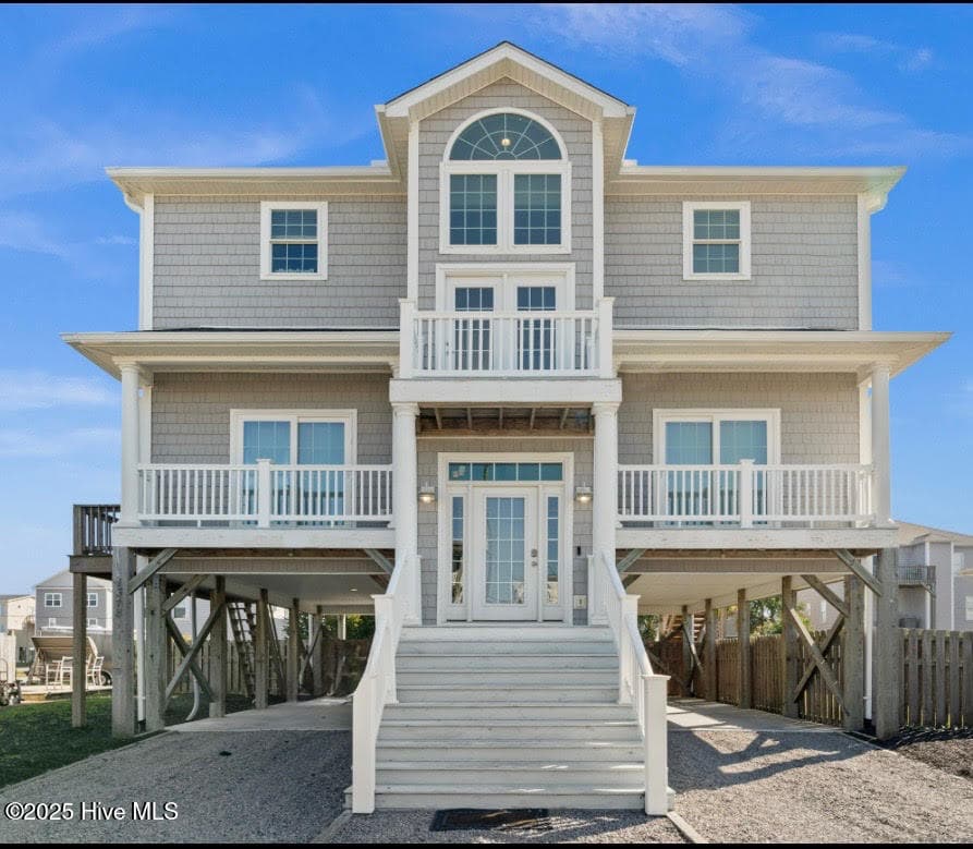 Exterior of 1318 N New River Drive, Surf City, NC 28445