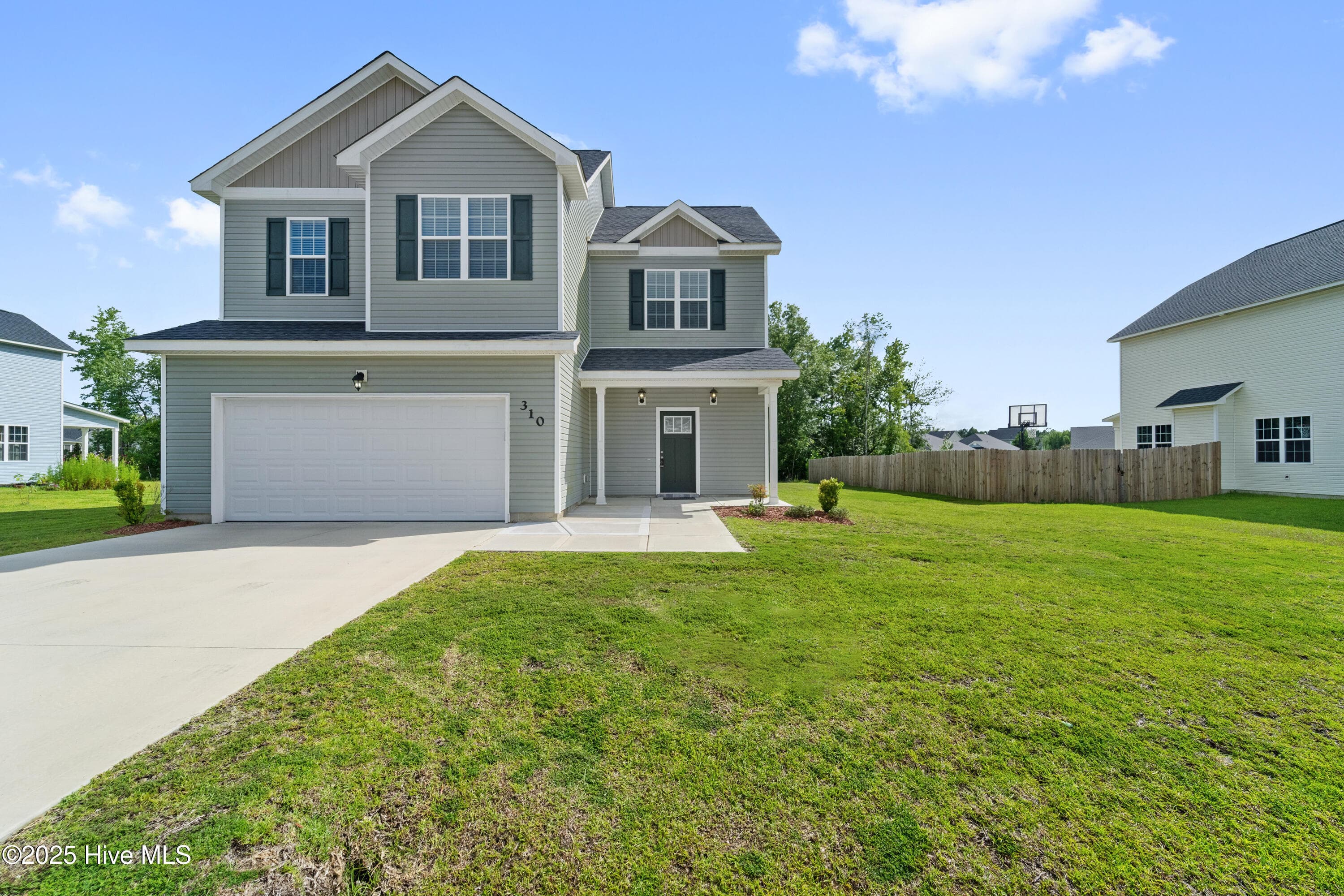 Front of 310 Samuel Run Drive, Jacksonville, NC 28546