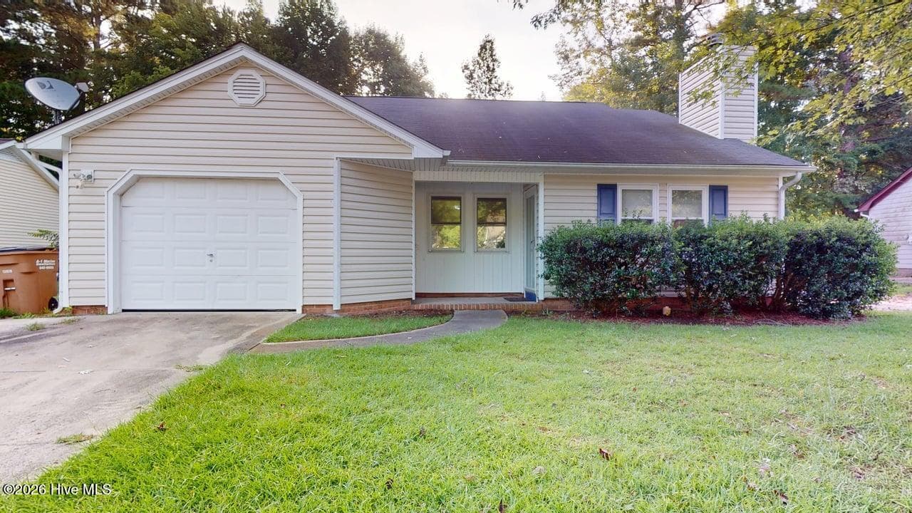 Front of 105 Spring Drive, Jacksonville, NC 28540