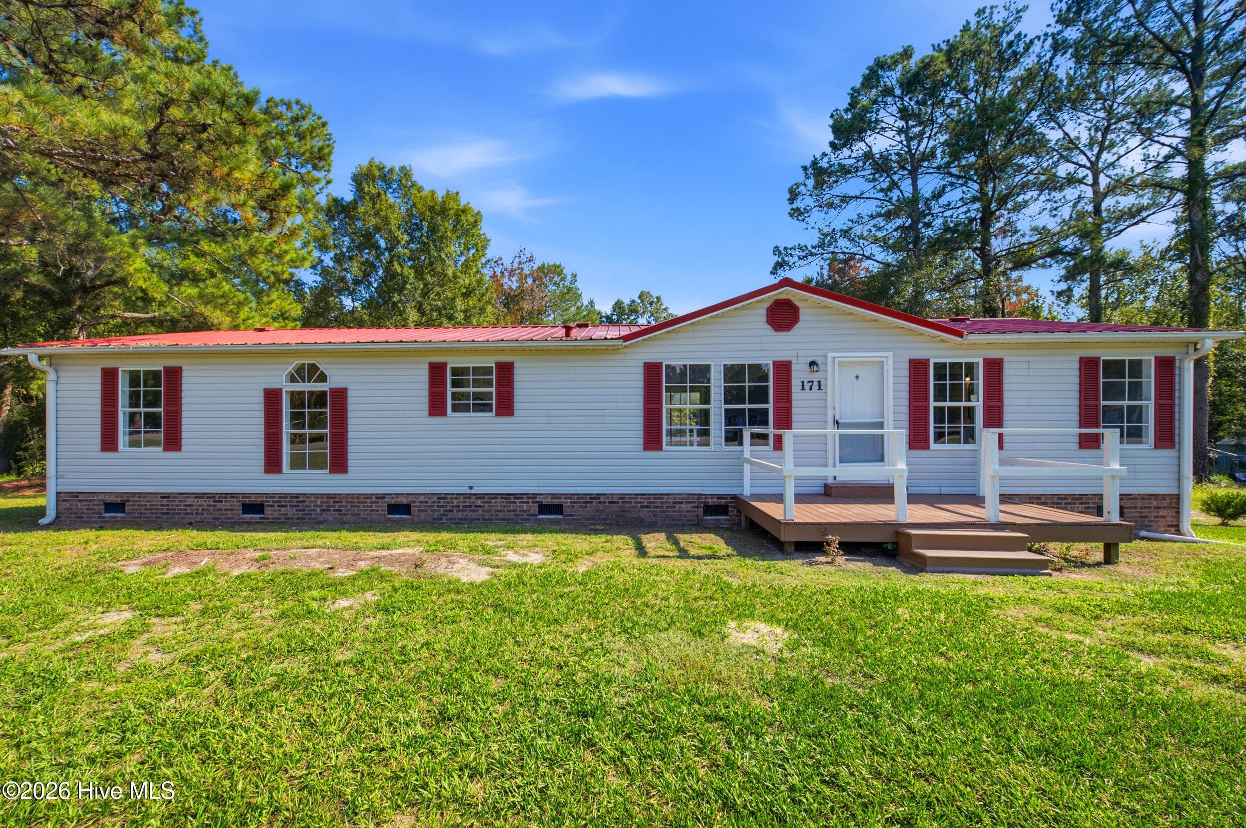 Exterior of 171 Big Four Road, Currie, NC 28435