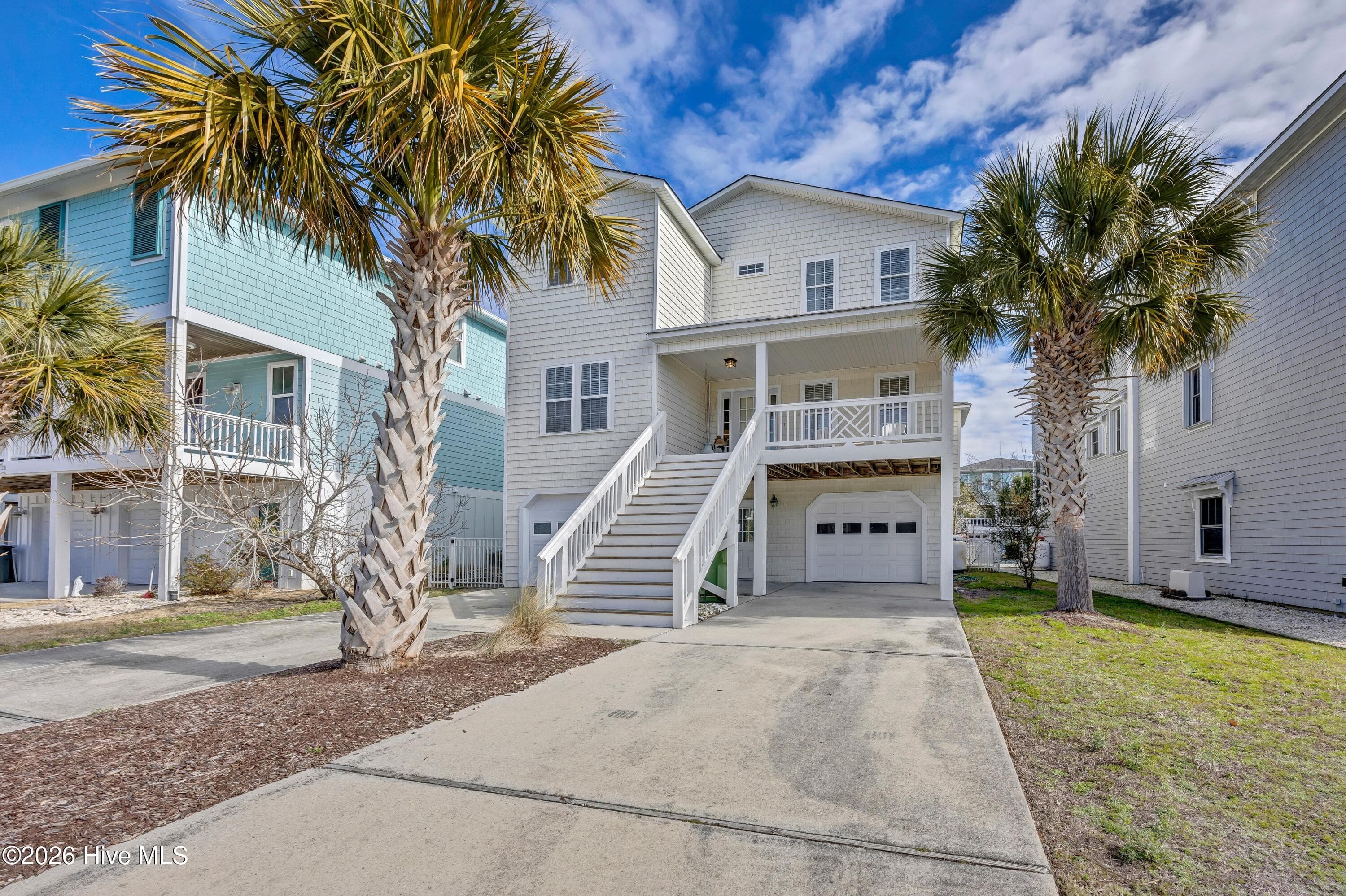 Front of 734 Cutter Court, Kure Beach, NC 28449