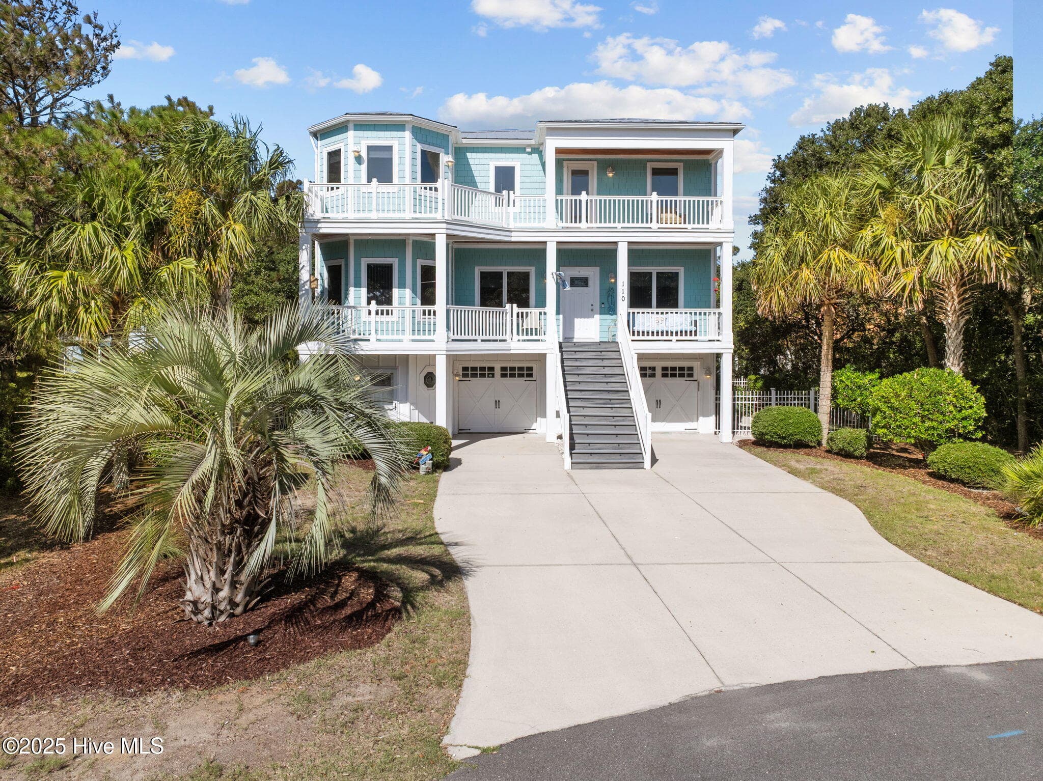 Front of 110 Camp Wyatt Court, Kure Beach, NC 28449