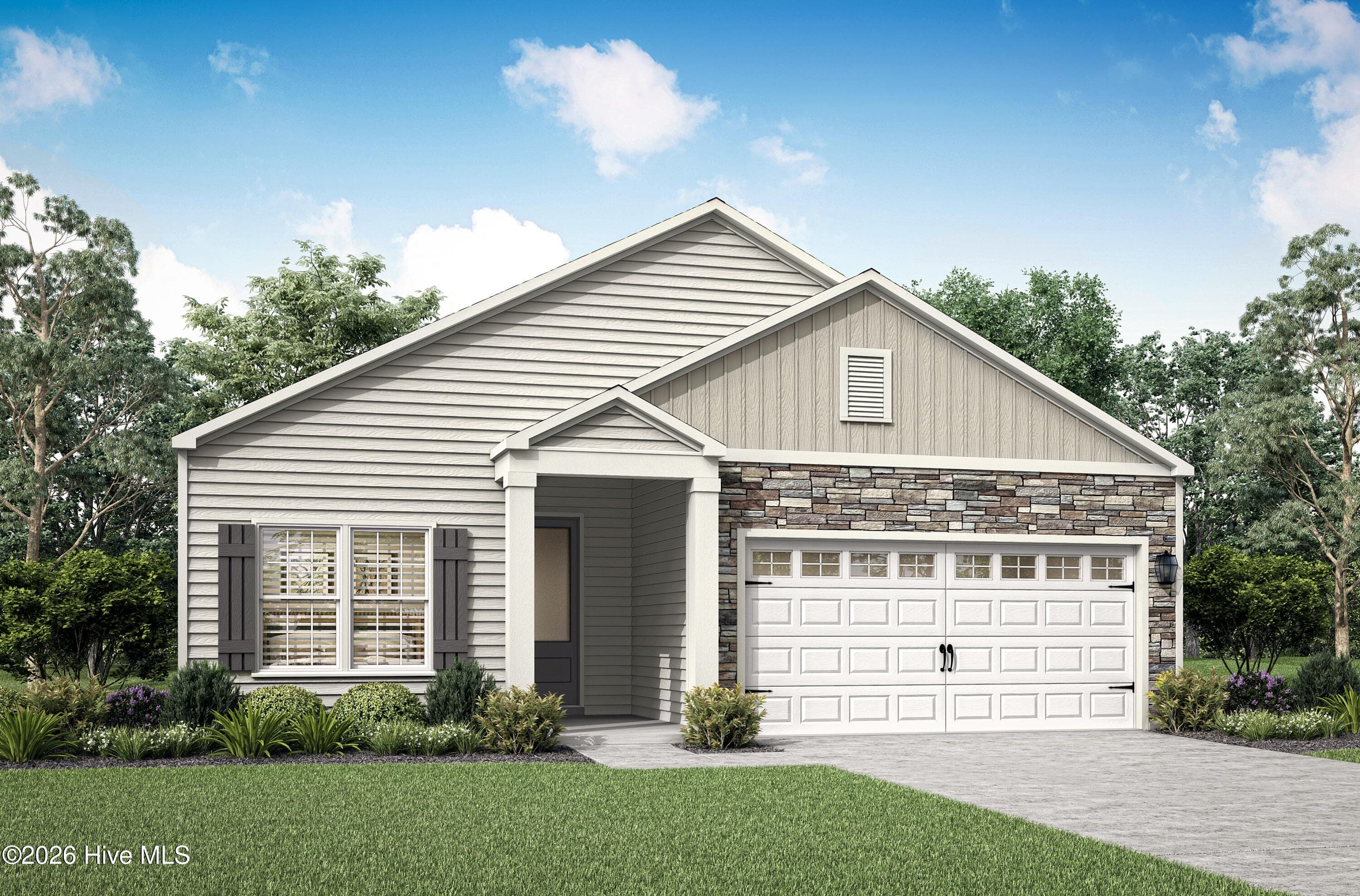 Front of 210 S Umbrella Palm Drive, Hampstead, NC 28443