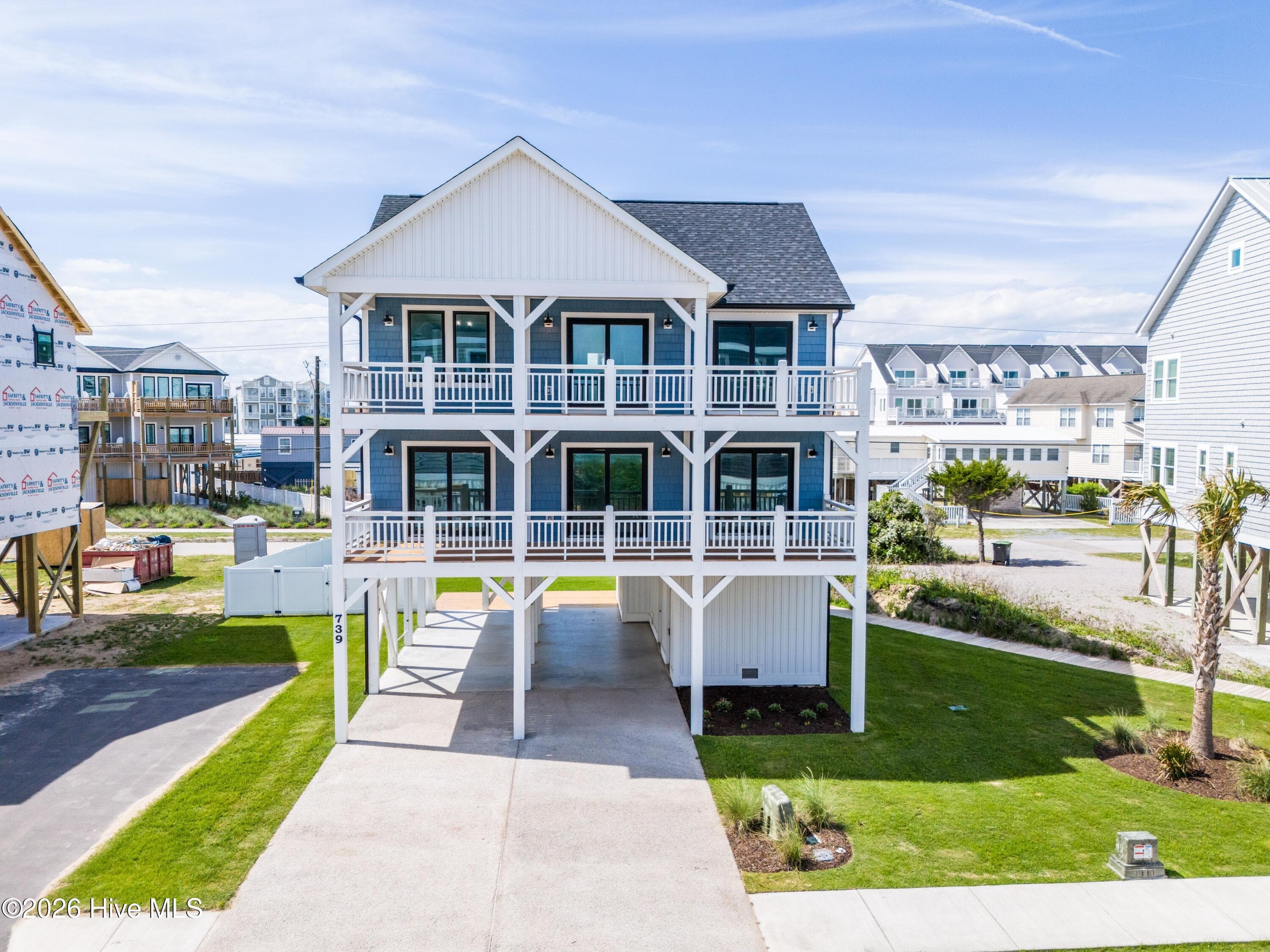 Exterior of 739 Dune Ridge Court, Surf City, NC 28445