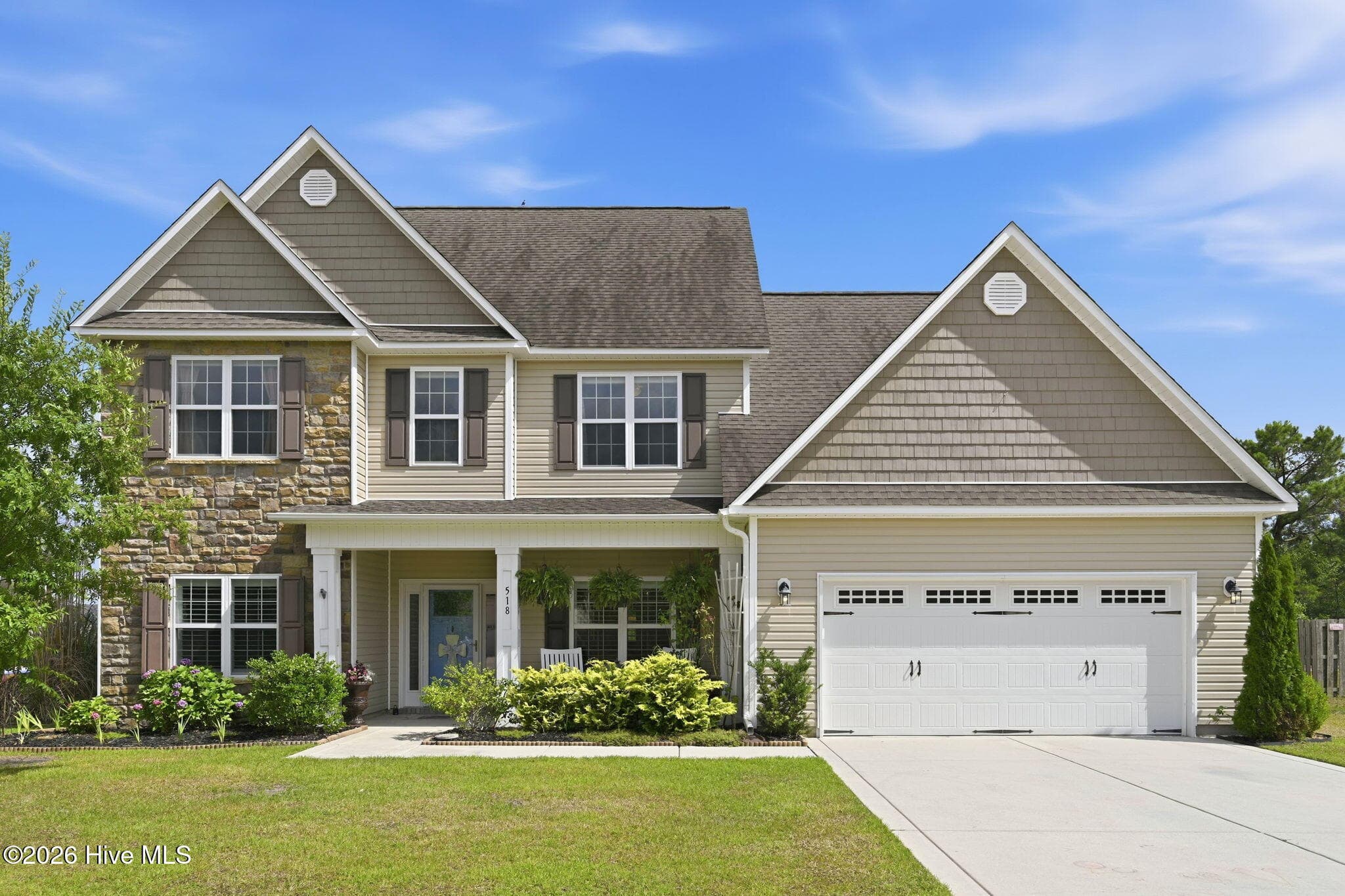 Exterior of 518 Saratoga Road, Sneads Ferry, NC 28460