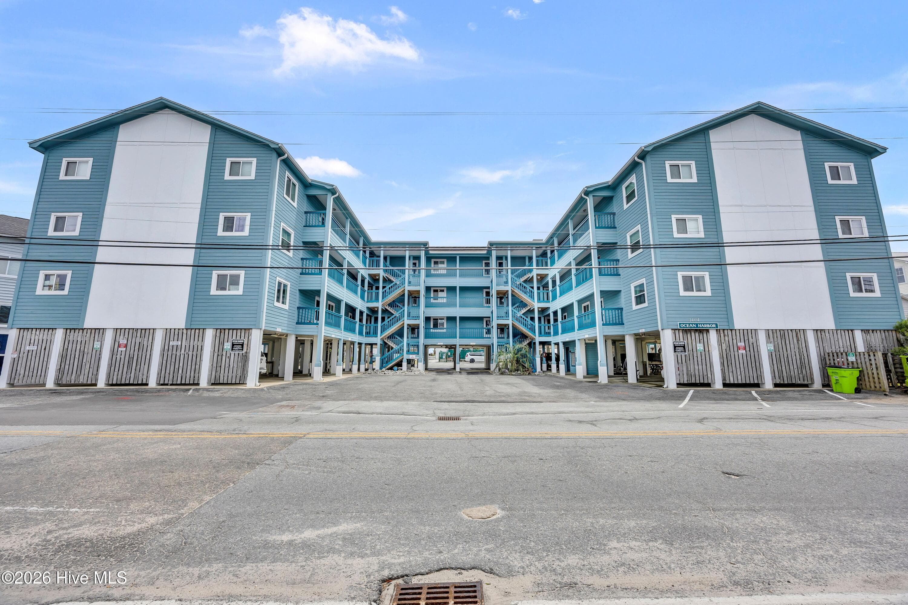 Front of 1404 Canal Drive Unit 25, Carolina Beach, NC 28428