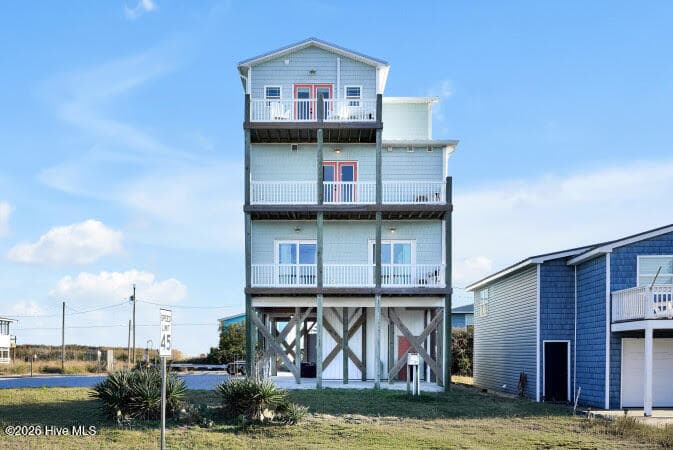 Front of 3200 Gray Street, North Topsail Beach, NC 28460