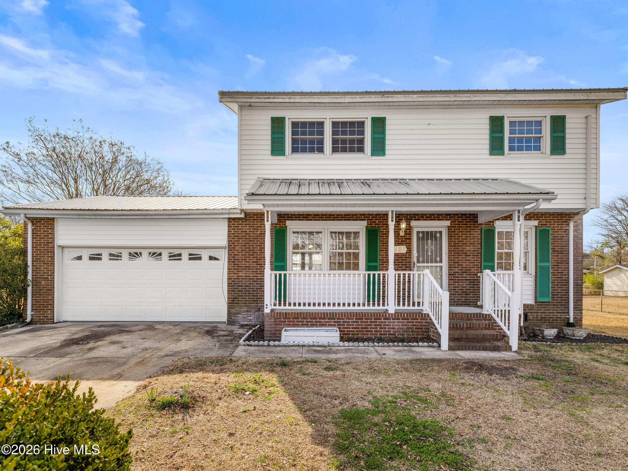 Front of 422 Thomas Drive, Jacksonville, NC 28546