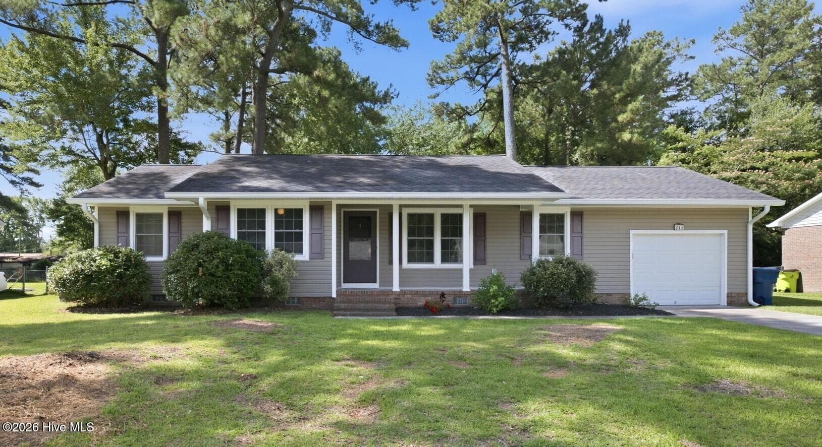 Front of 210 Nottingham Drive, Havelock, NC 28532