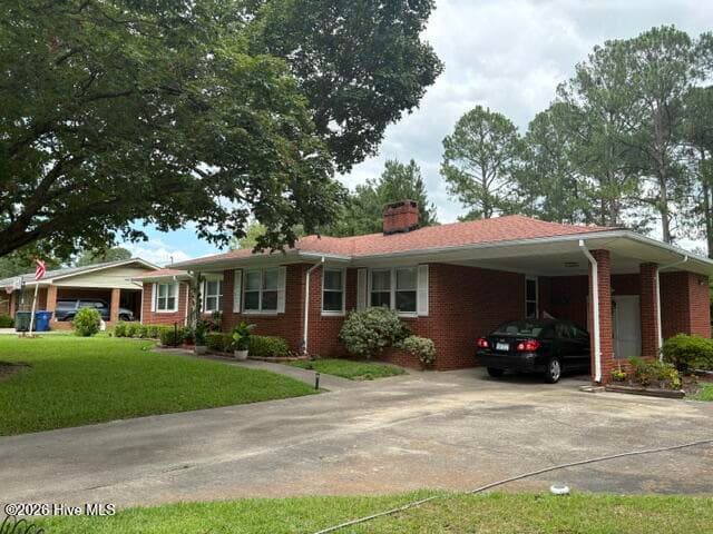 Front of 2605 Graham Drive, Kinston, NC 28504