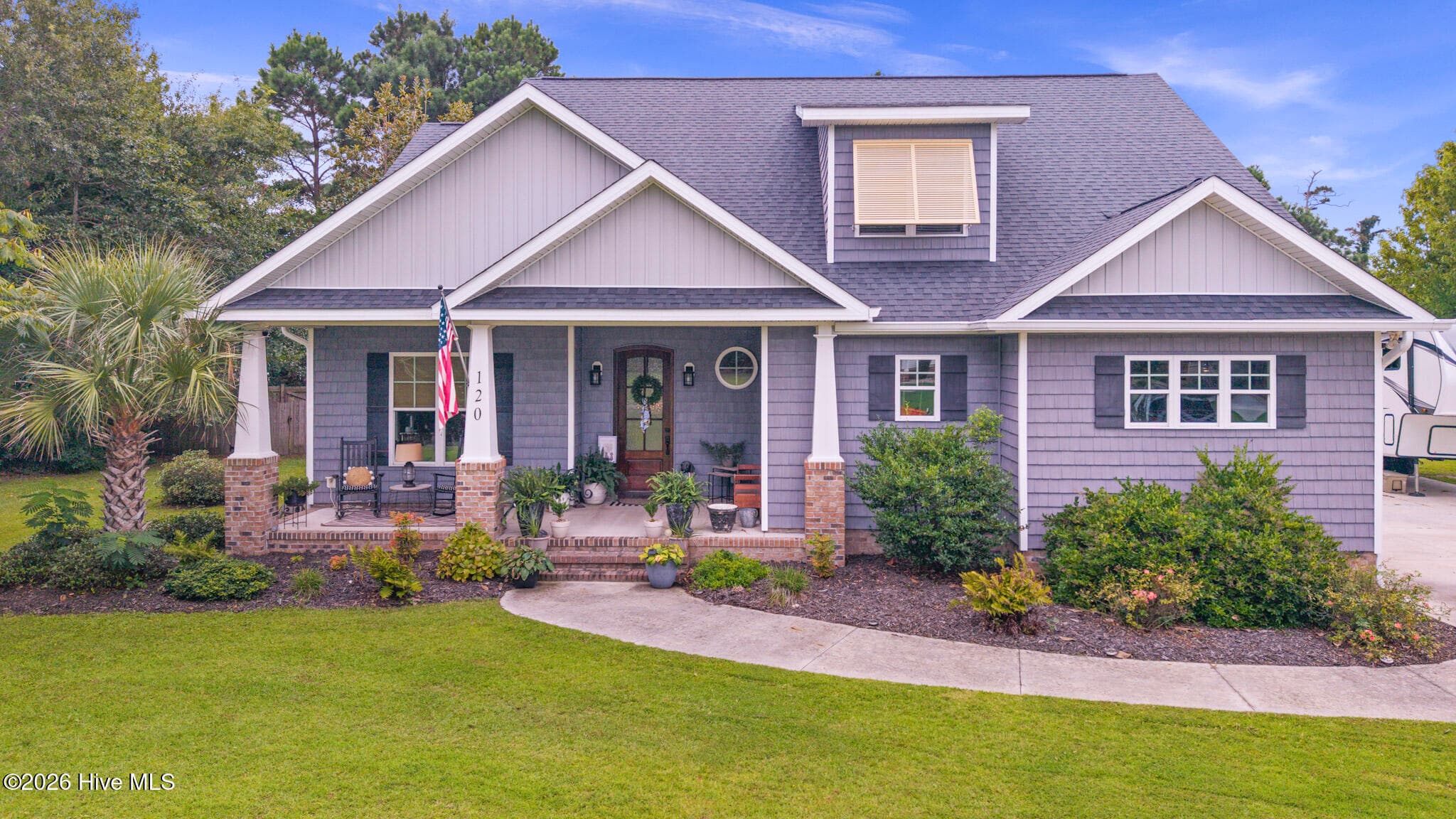 Exterior of 120 Pine Bluff Drive, Morehead City, NC 28557