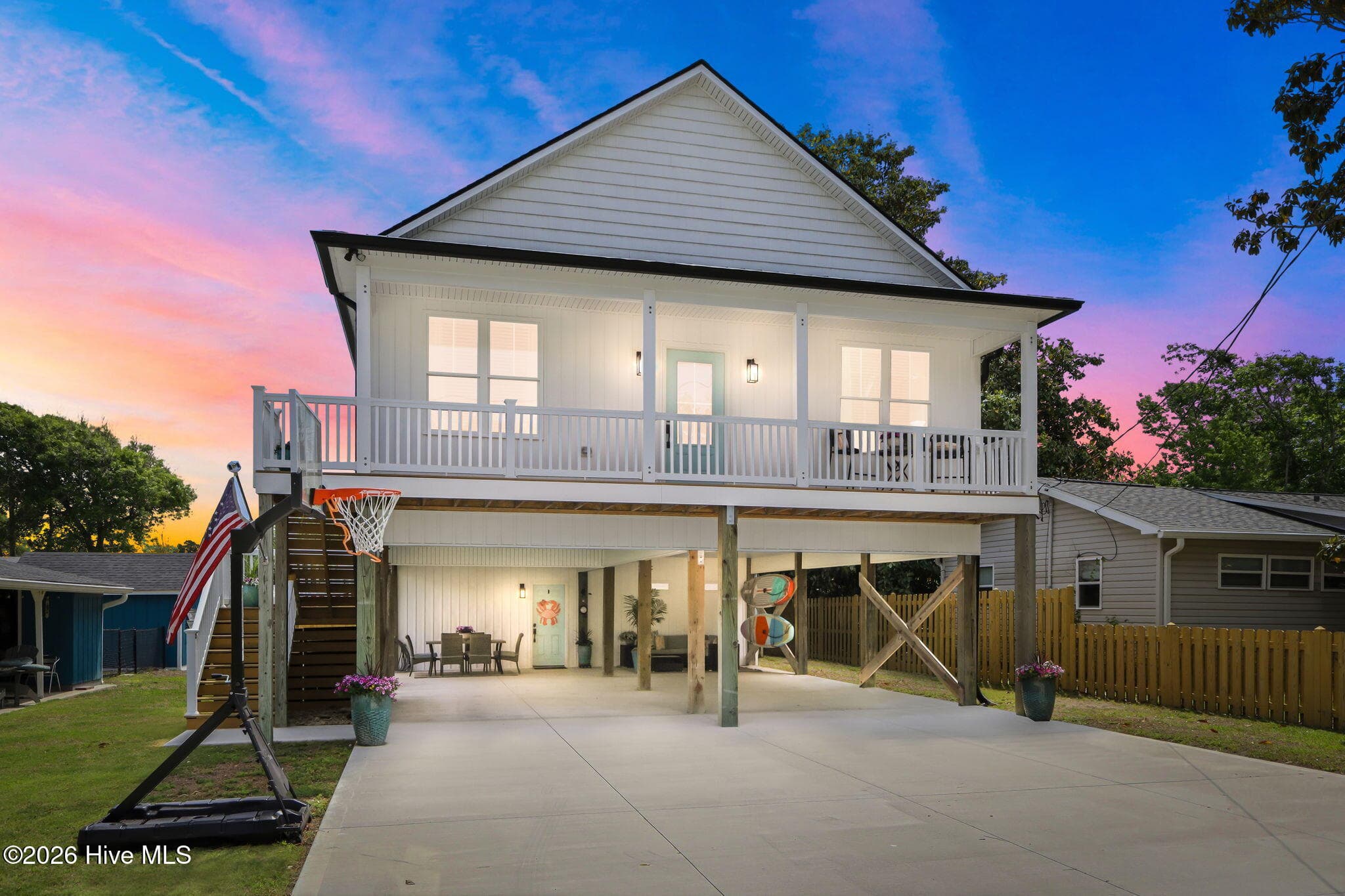 Front of 220 Pelican Drive, Atlantic Beach, NC 28512