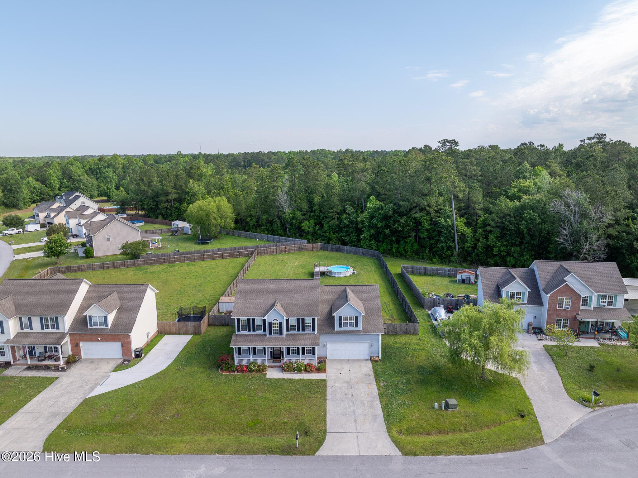 Exterior of 203 Honey Court E, Jacksonville, NC 28540