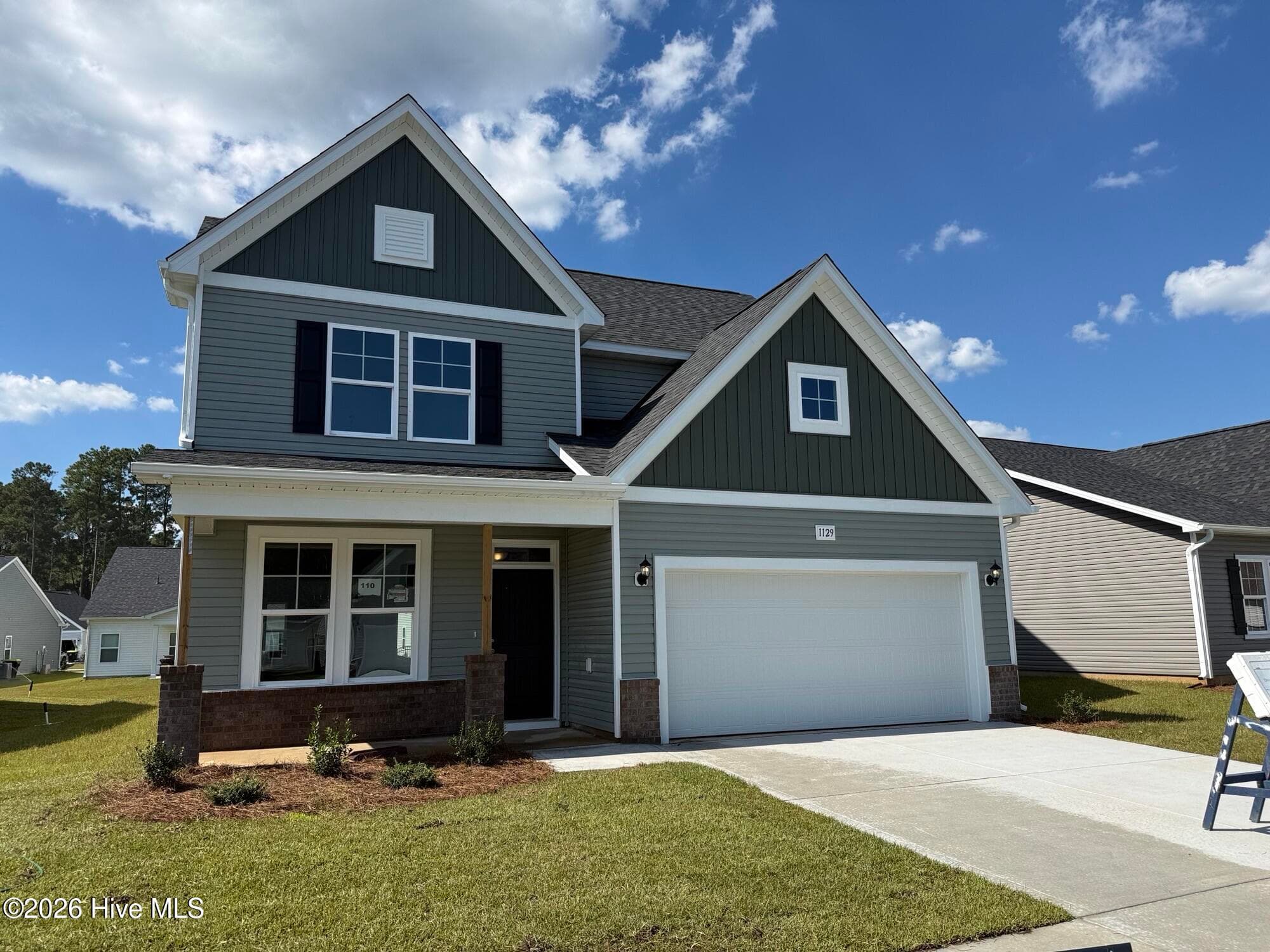 Front of 1129 Forest Bend Drive NW, Calabash, NC 28467