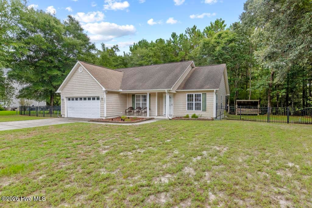 Front of 1731 Chadwick Shores Drive, Sneads Ferry, NC 28460