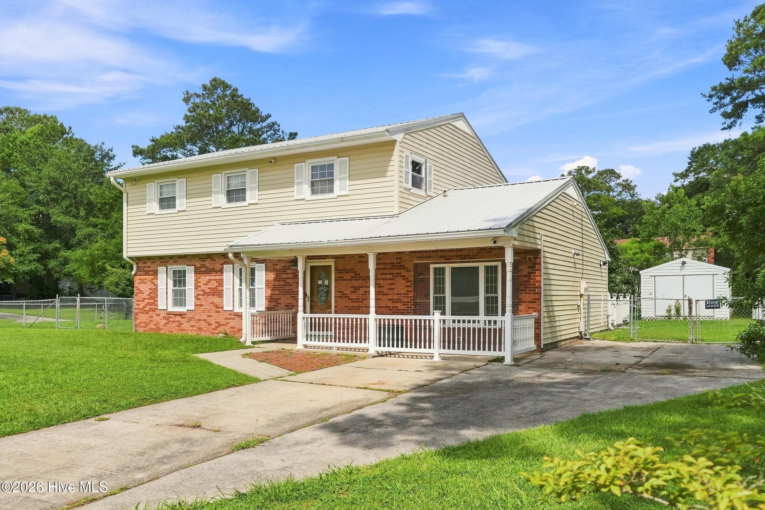 Exterior of 501 Tower Drive, Jacksonville, NC 28546