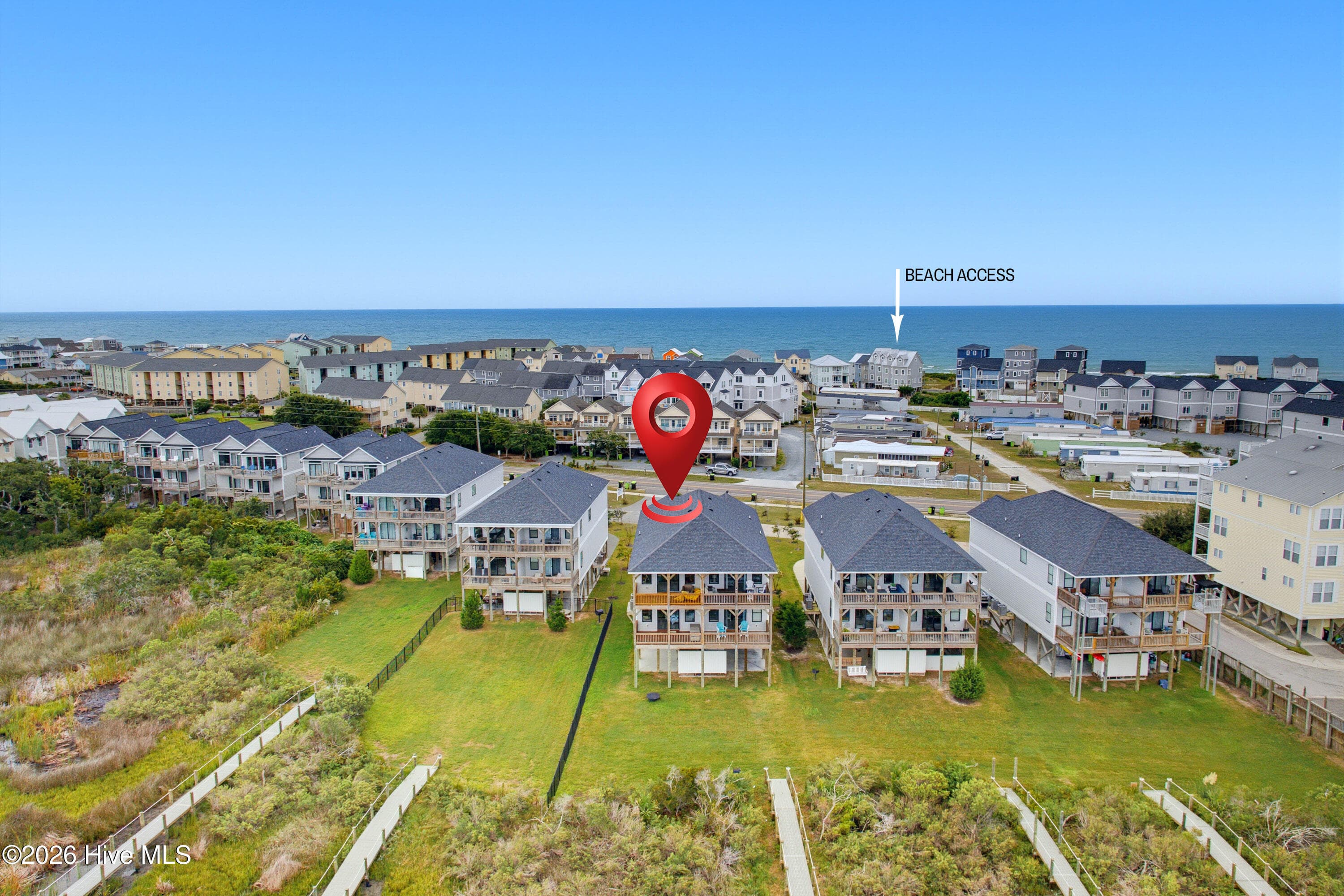 Exterior of 815 N New River Drive B, Surf City, NC 28445