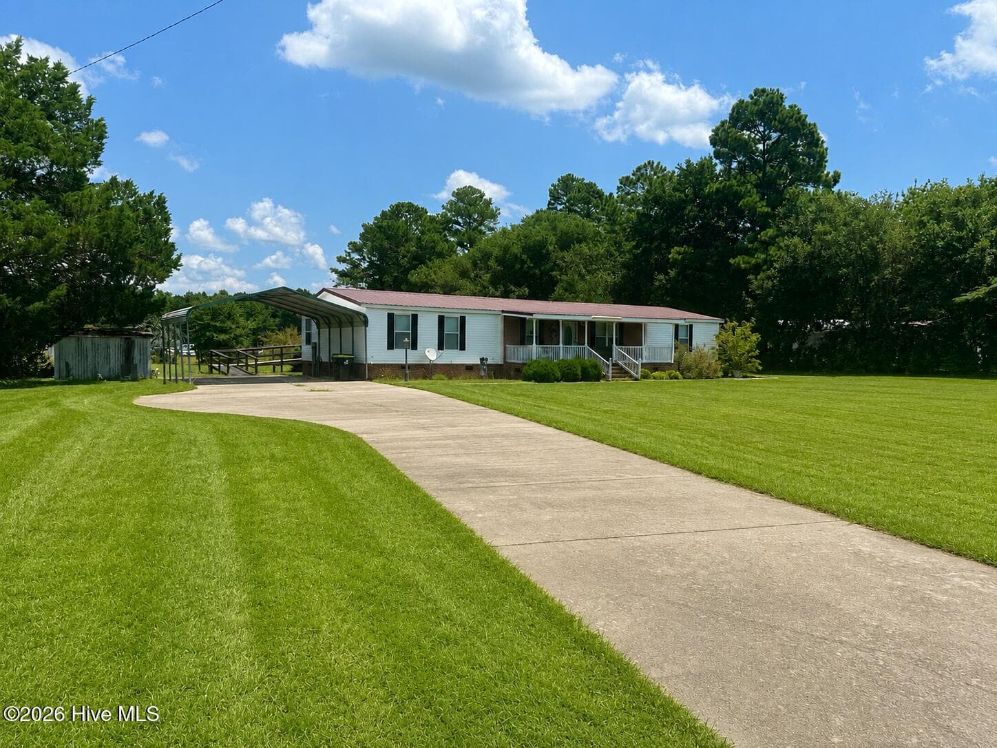 Front of 70 Rough Horn Road, Evergreen, NC 28438