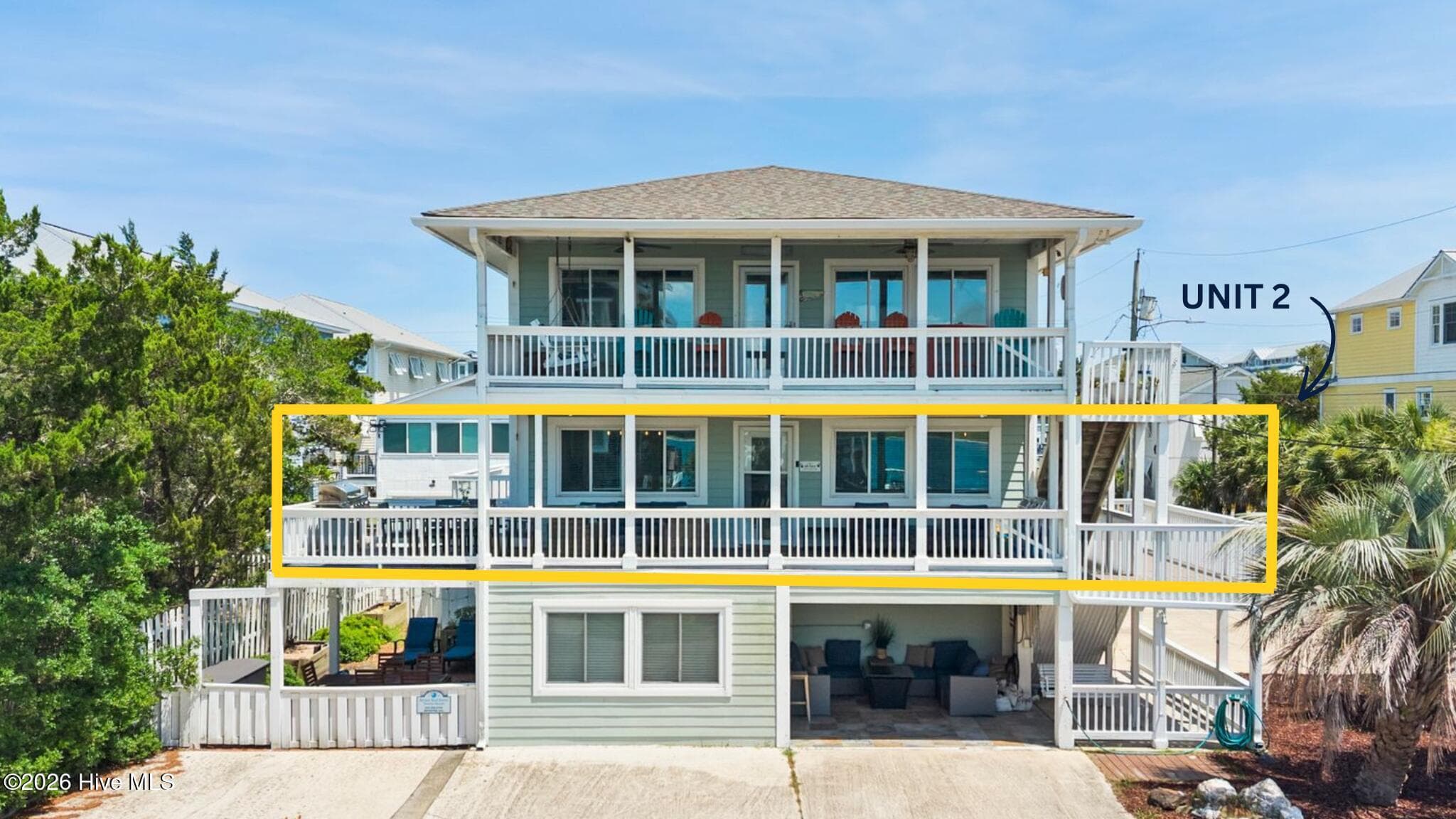 Front of 11 Wright Street Unit 2, Wrightsville Beach, NC 28480