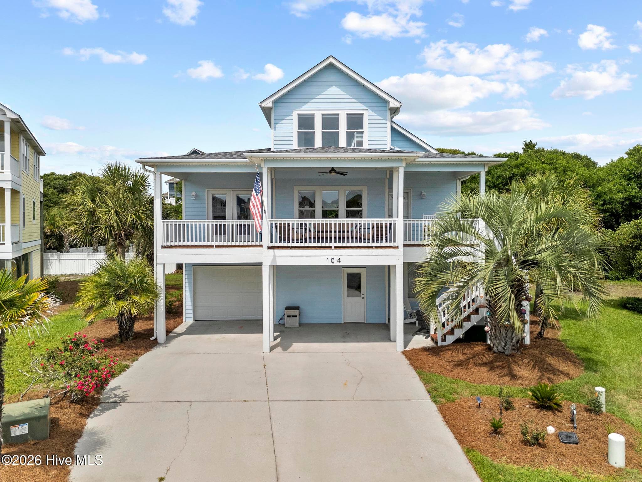 Front of 104 Sunset Court, Surf City, NC 28445