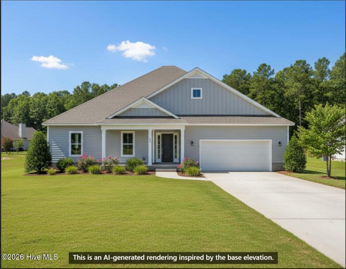 Front of 101 Abbey Road, Vanceboro, NC 28586