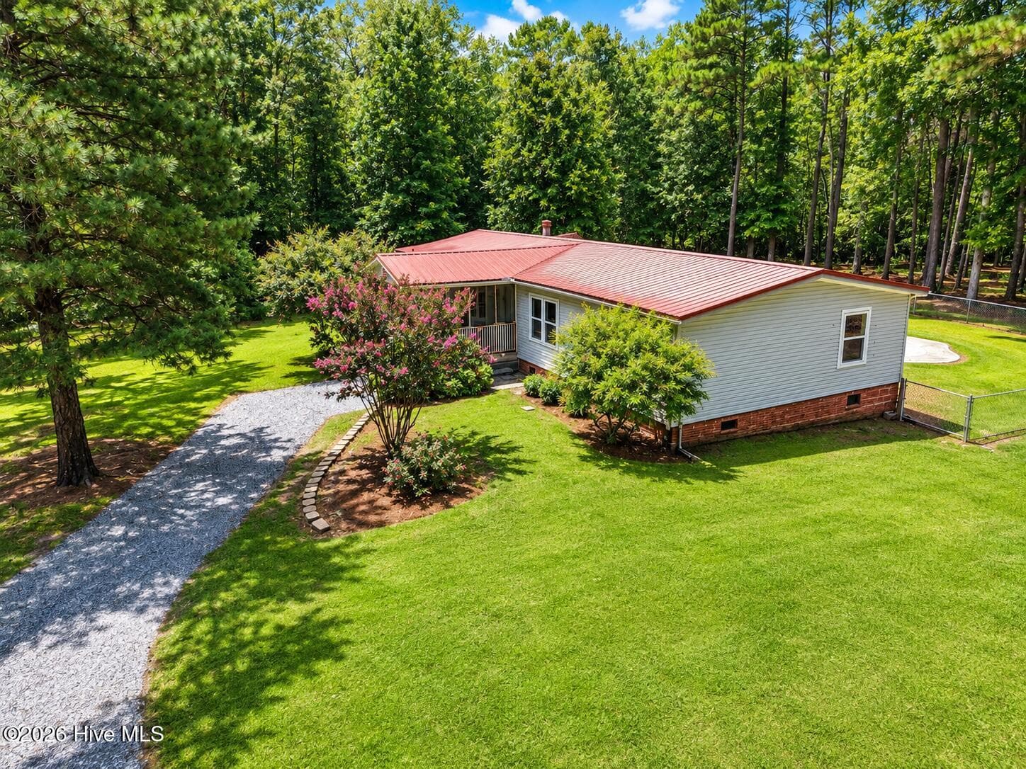 Front of 180 William Gurganus Road, Maple Hill, NC 28454