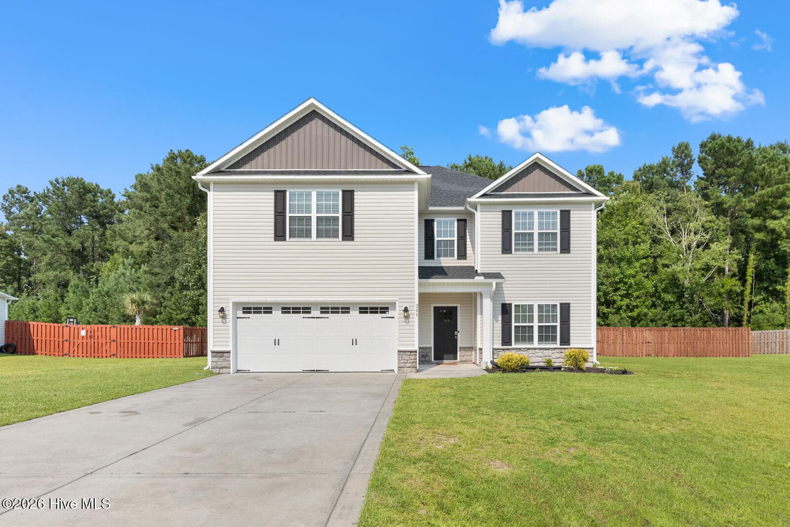 Front of 209 Gilliken Court, Jacksonville, NC 28546