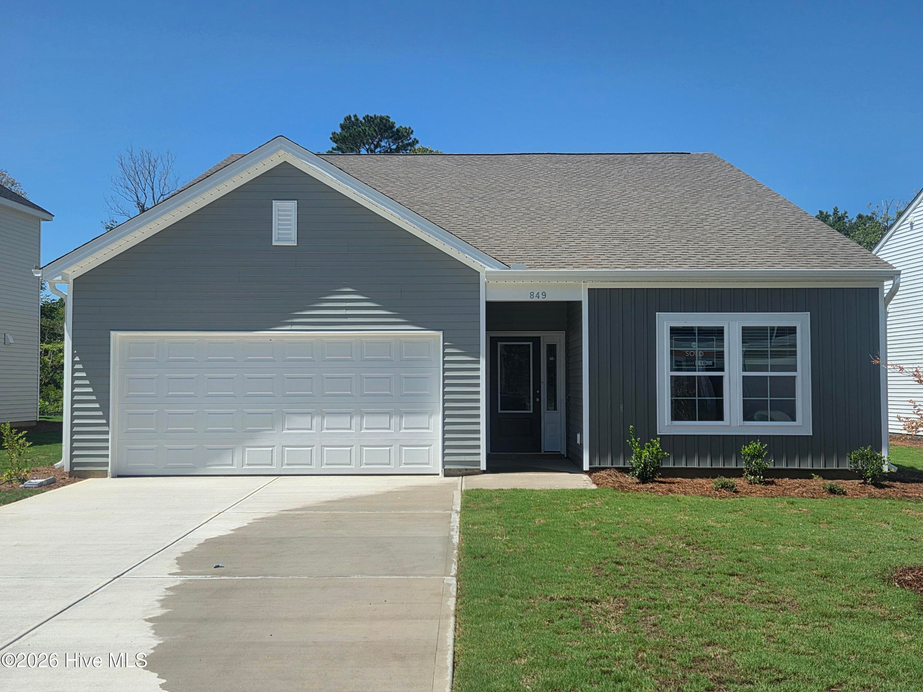 Exterior of 849 Schoolfield Drive, Sneads Ferry, NC 28460