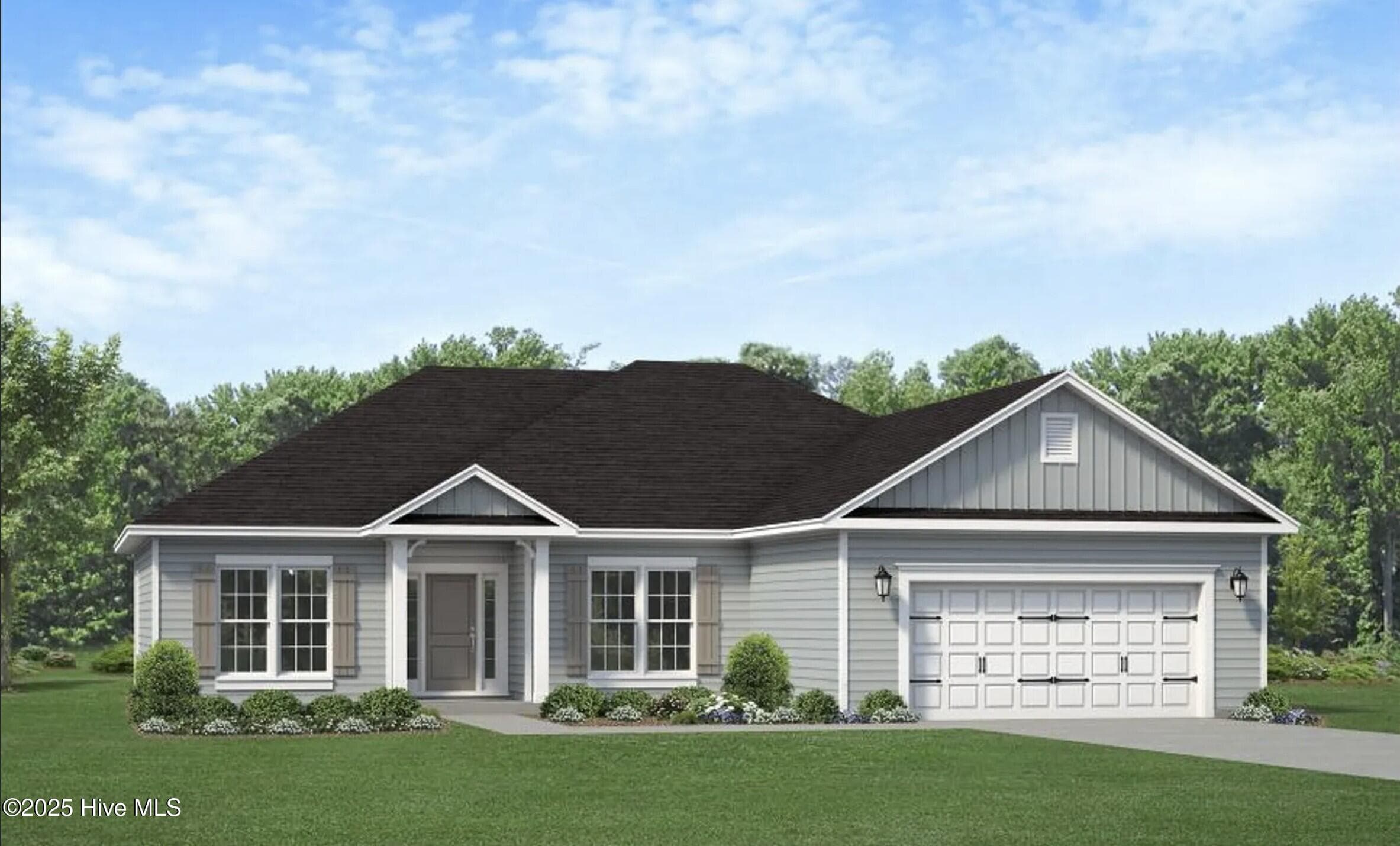 Front of 822 Hidden Bridge Drive, Jacksonville, NC 28546