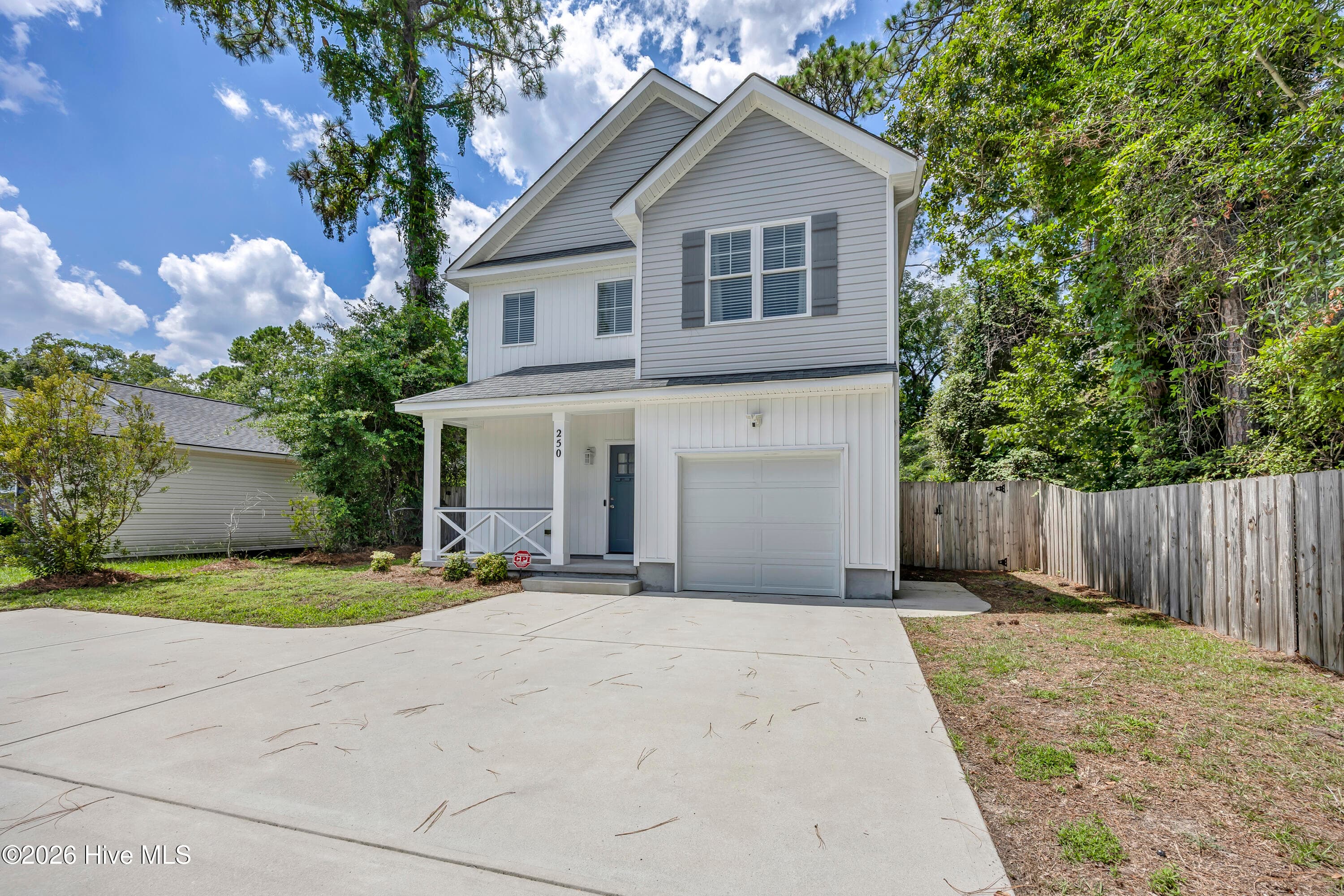 Front of 250 Victory Gardens Drive, Wilmington, NC 28409