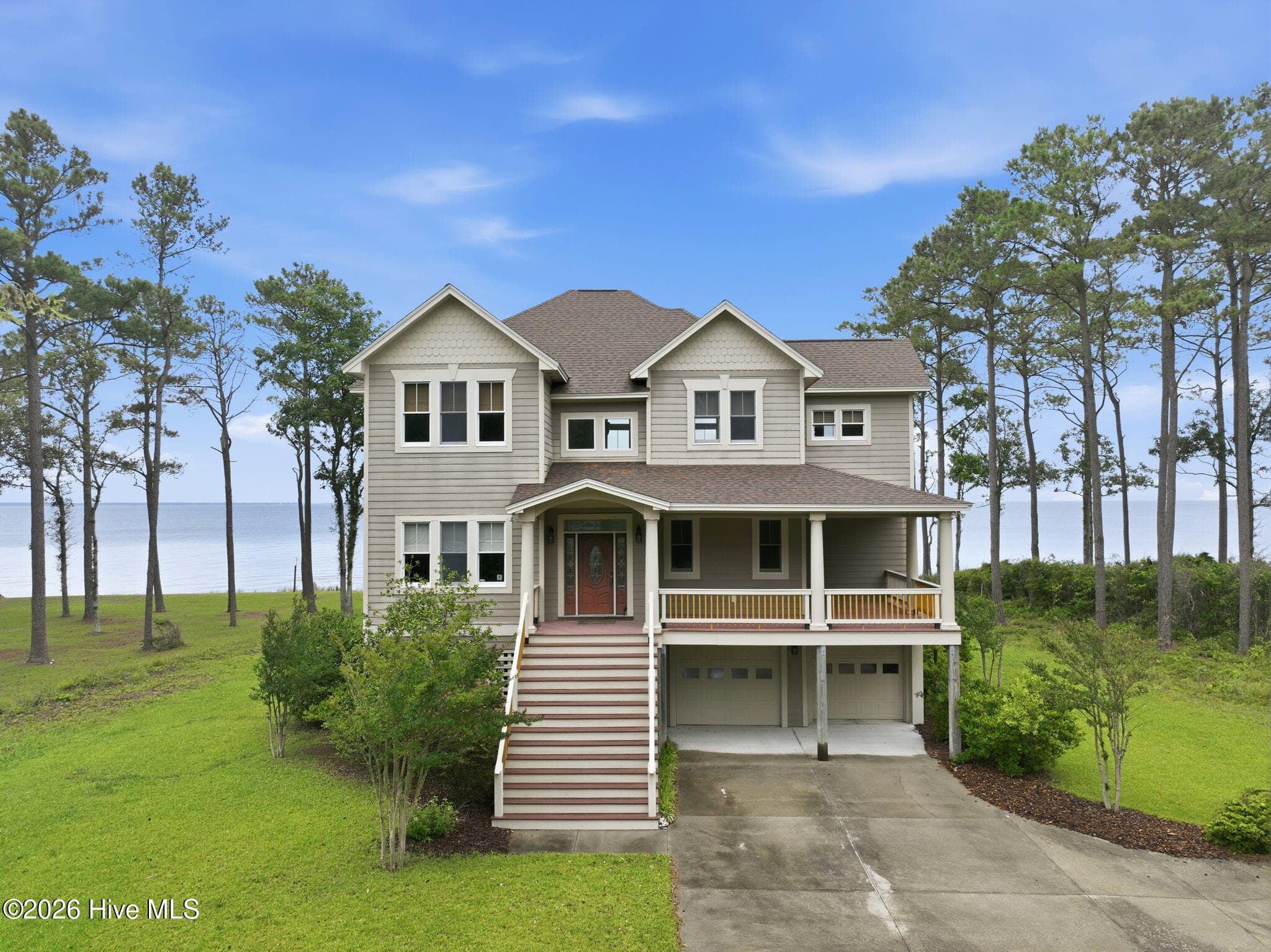 Front of 486 Sandy Point Drive, Beaufort, NC 28516