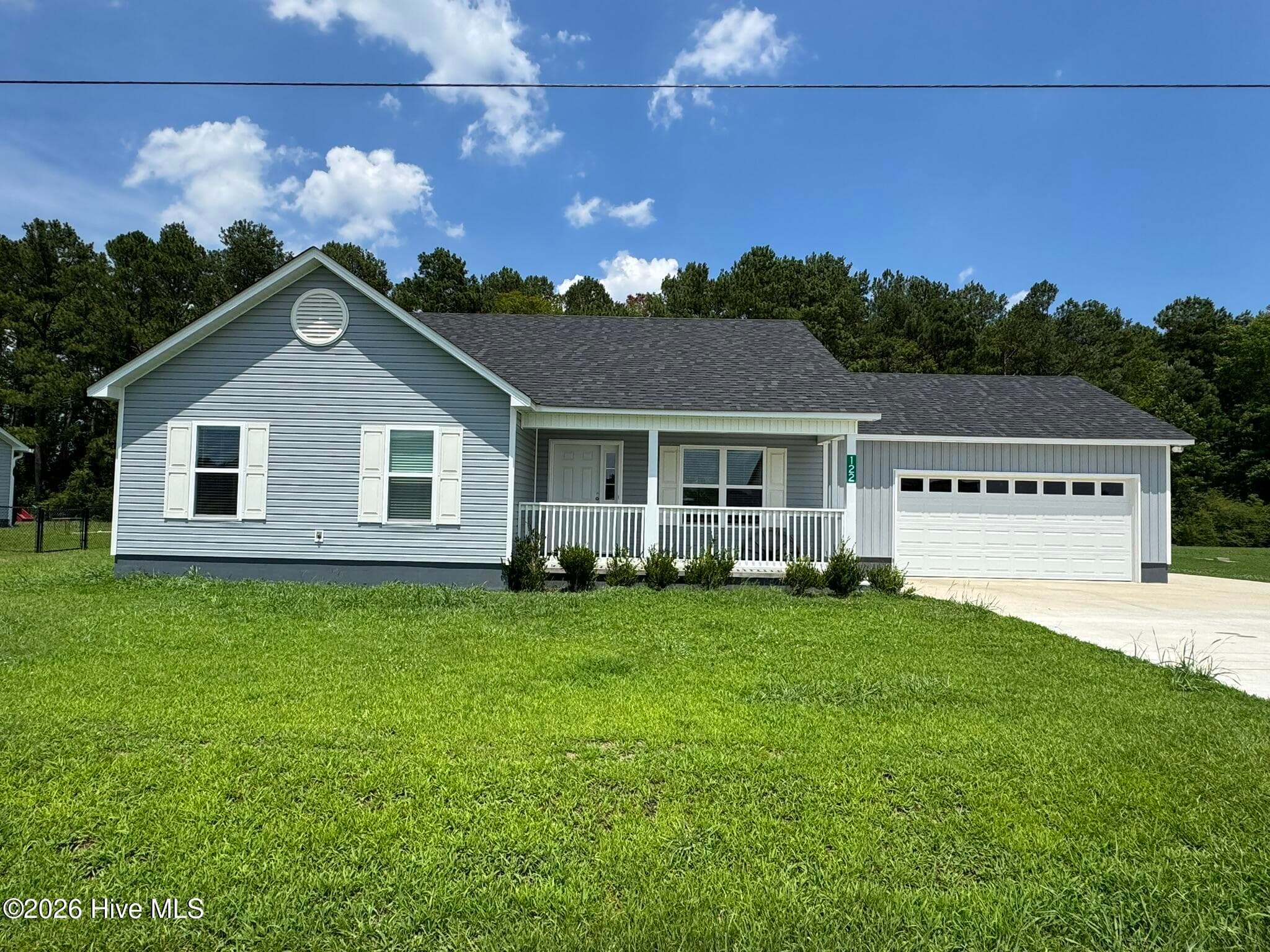 Front of 122 Buckskin Drive, Pollocksville, NC 28573