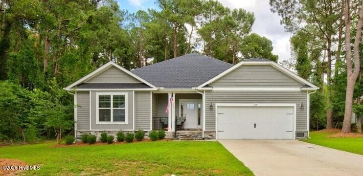 Front of 1109 Coral Reef Drive, New Bern, NC 28560