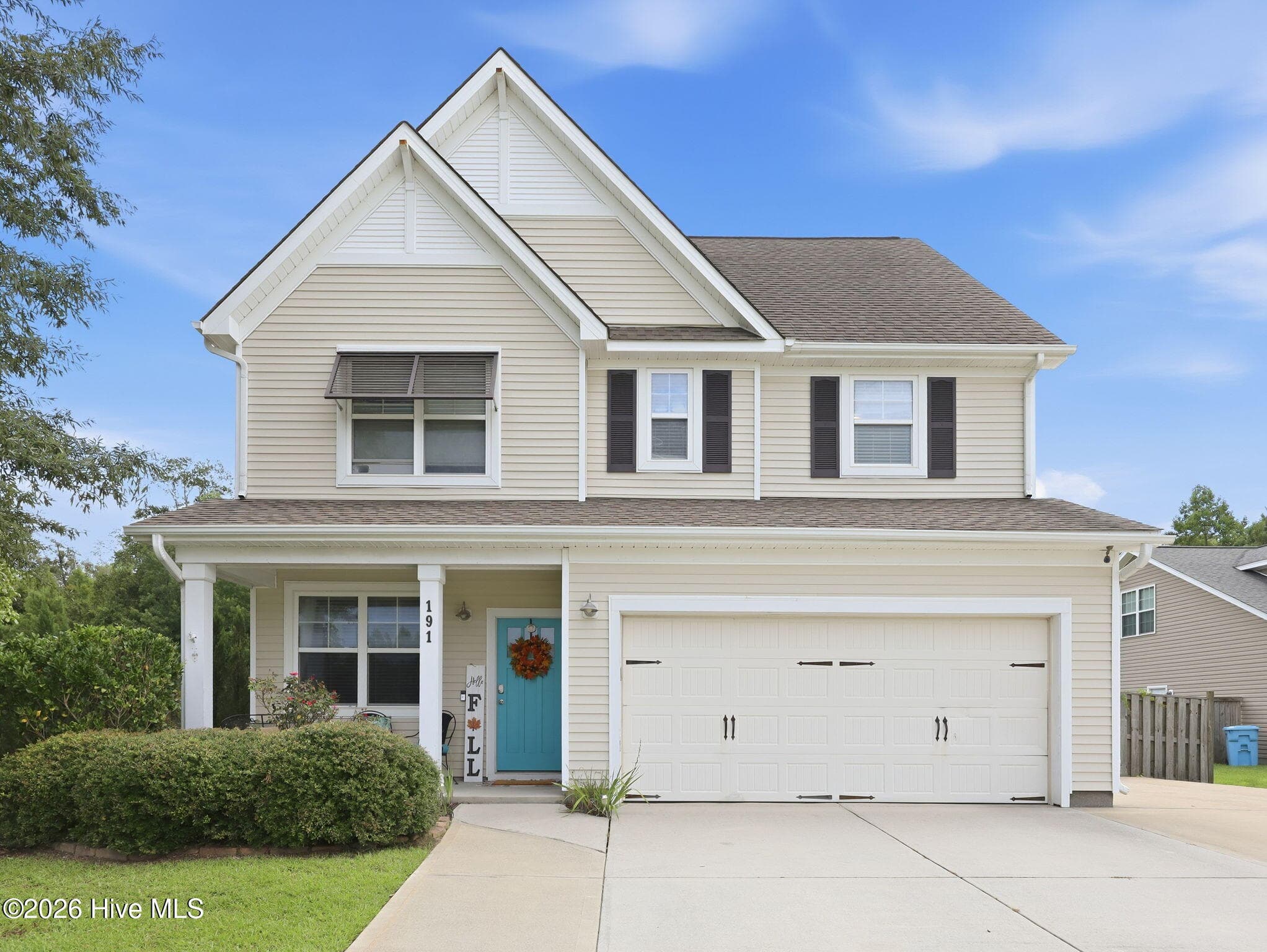 Exterior of 191 River Winding Road, Jacksonville, NC 28546