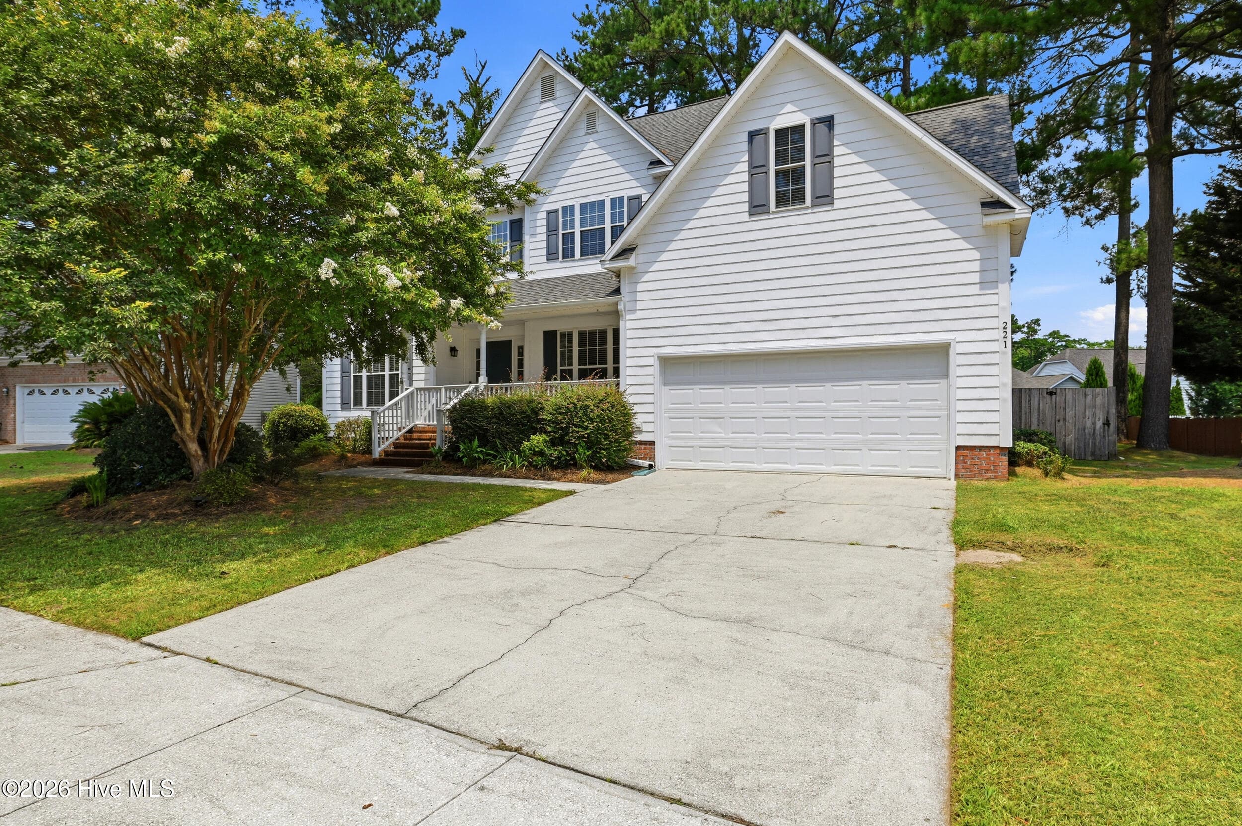 Front of 221 Windchime Drive, Wilmington, NC 28412