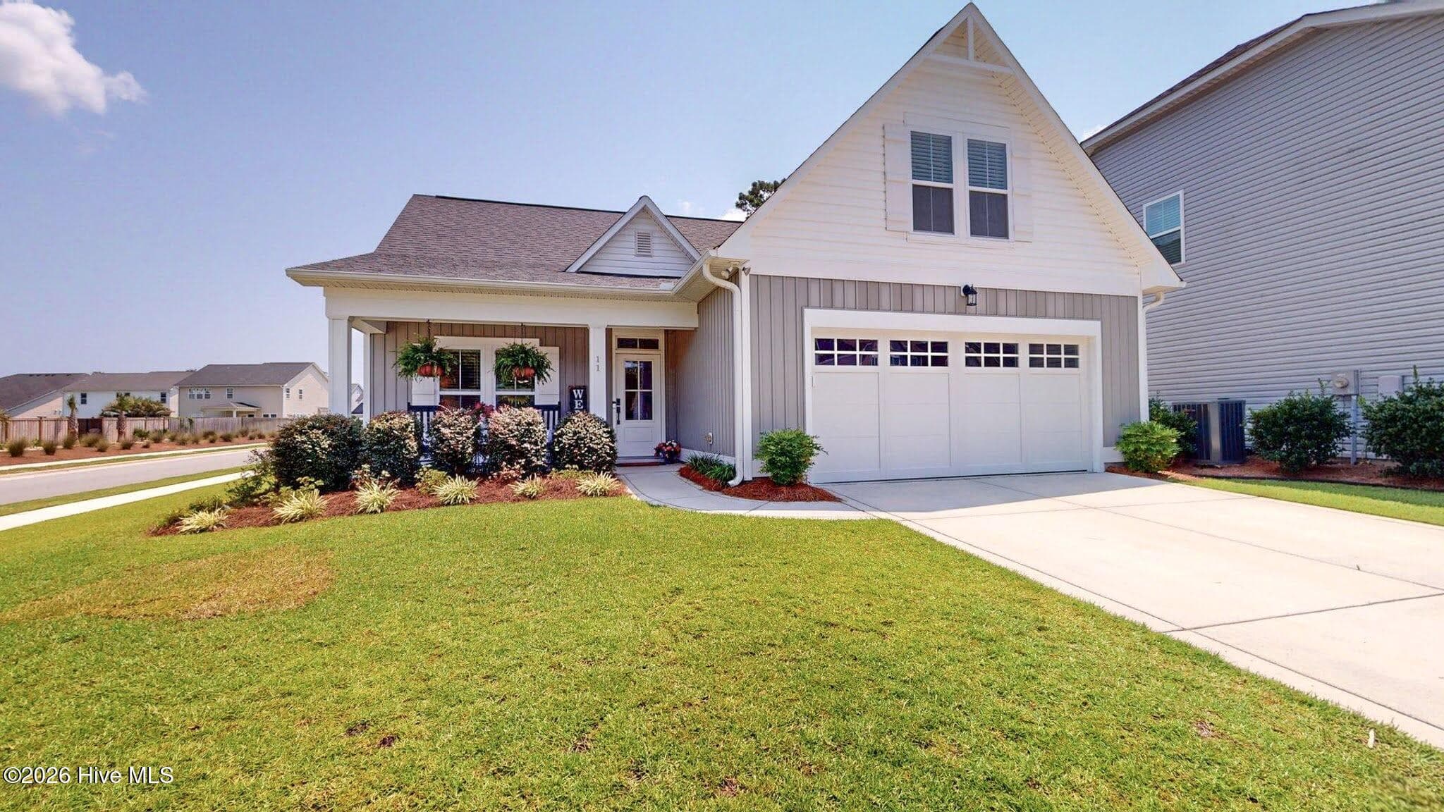 Front of 11 Chickadee Way Lot #108, Hampstead, NC 28443