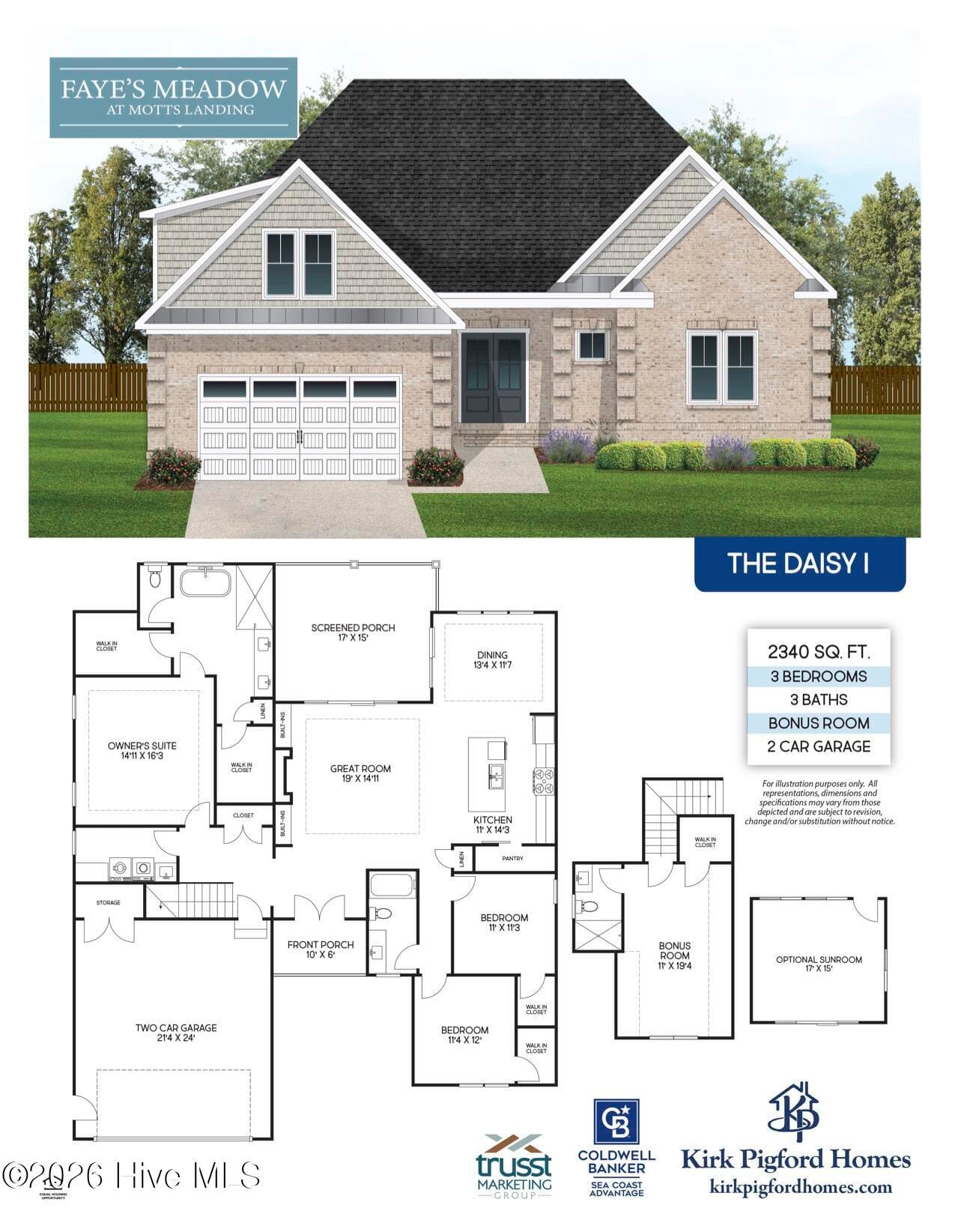 Front of 5515 Fayes Meadow Court (Lot 4), Wilmington, NC 28412