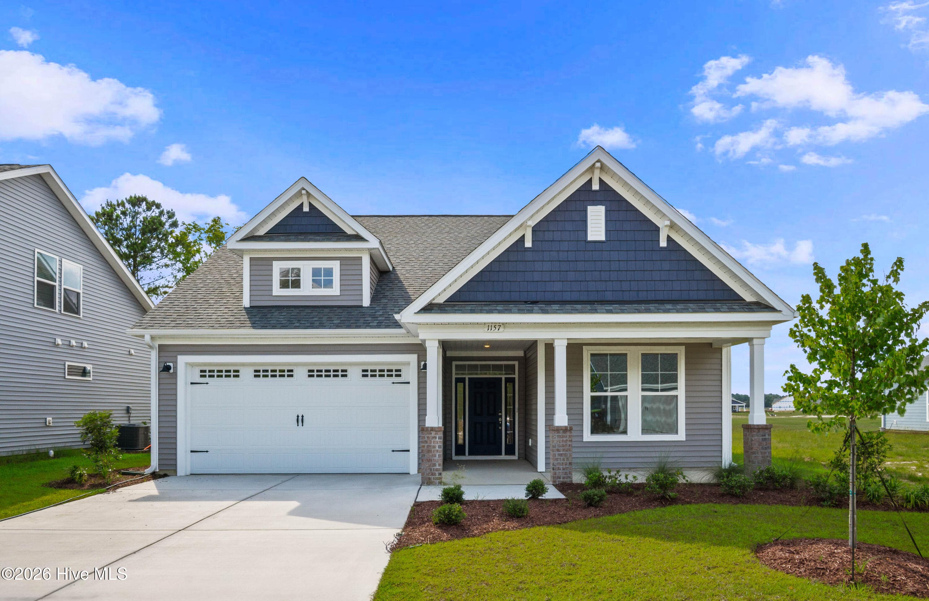 Front of 1157 Halter Place NW, Calabash, NC 28467