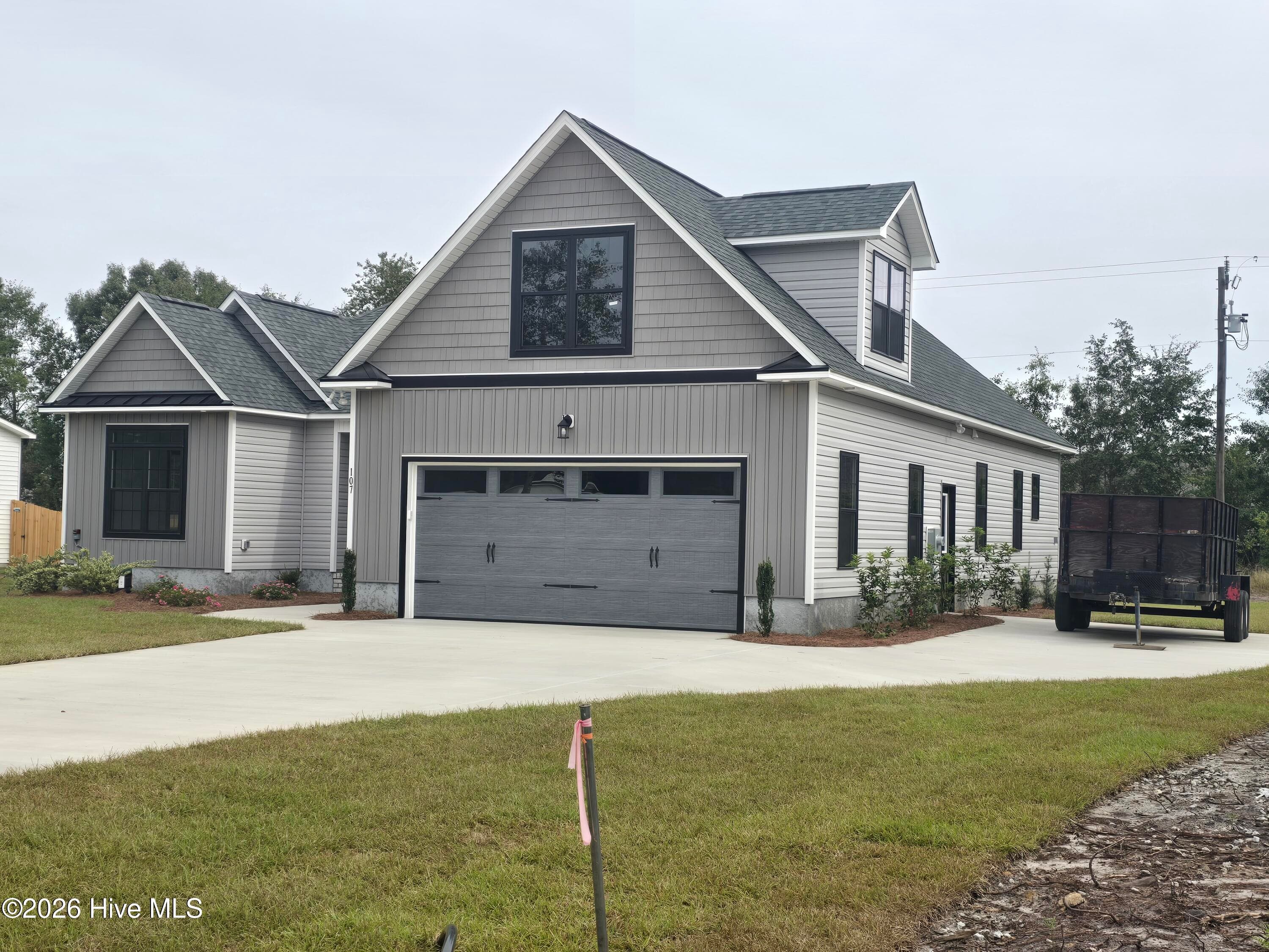 Front of 107 Weathersbee Drive, Hampstead, NC 28443