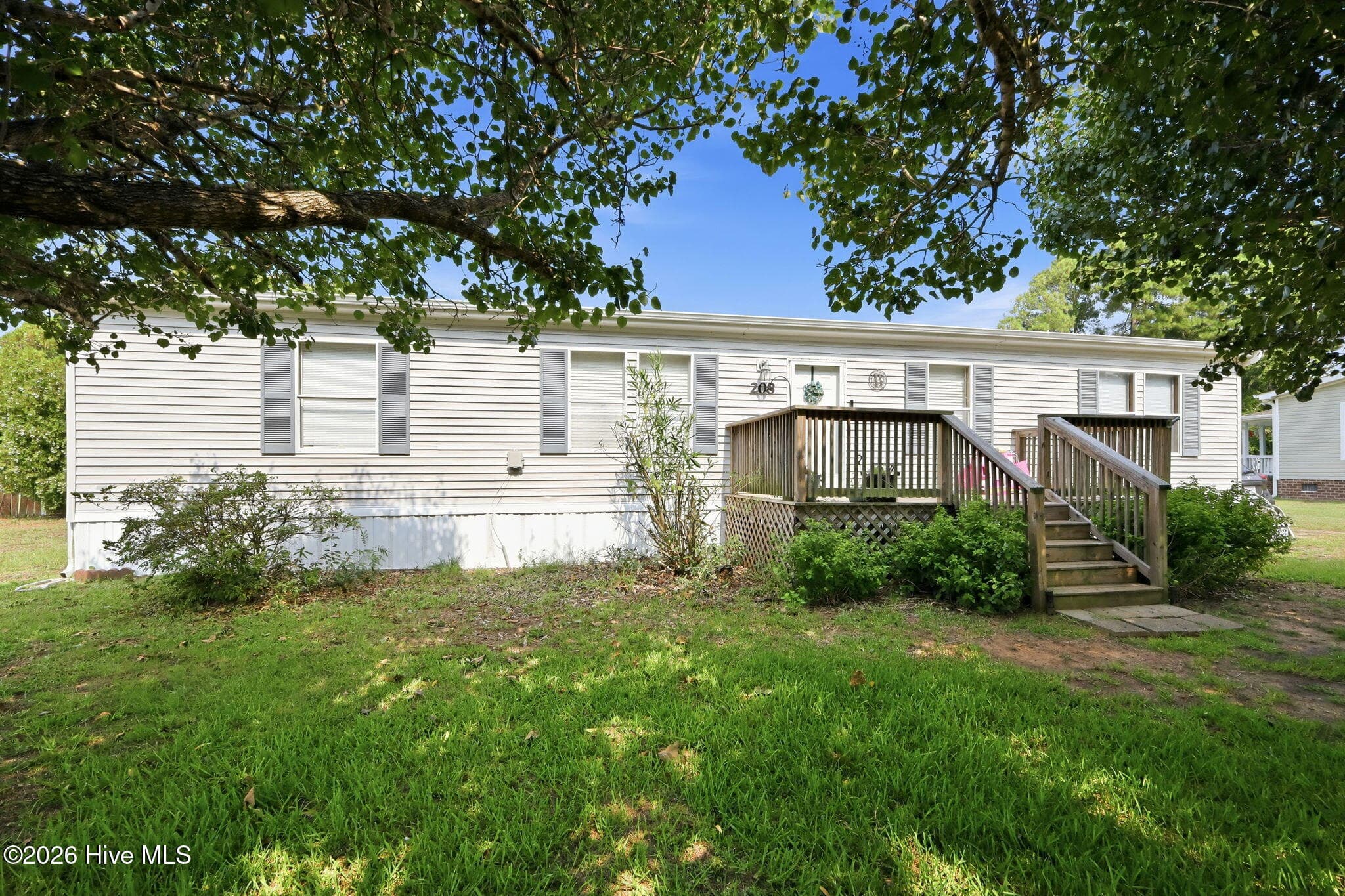 Front of 208 Easy Street, Cape Carteret, NC 28584