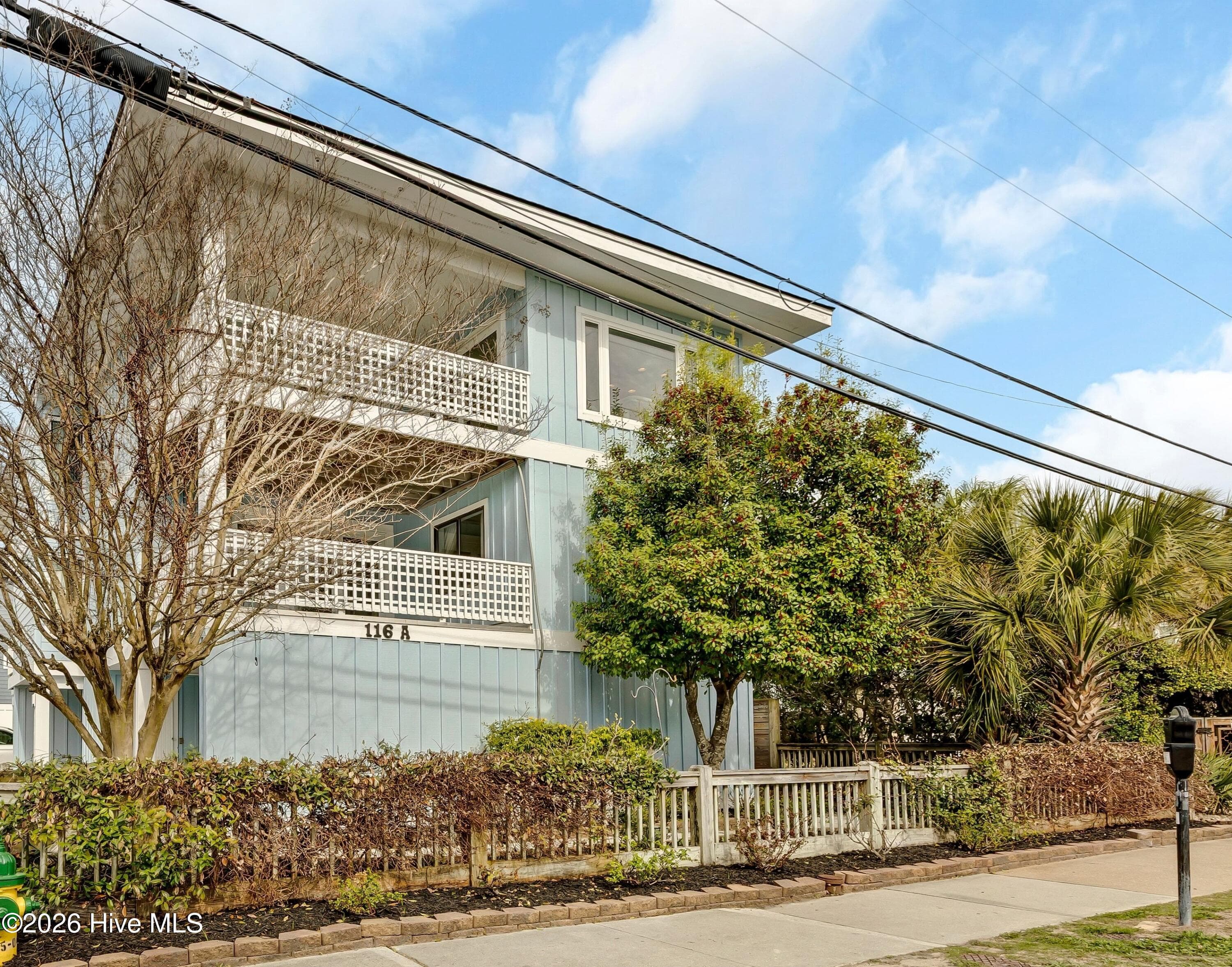 Front of 116 S Lumina Avenue Unit A, Wrightsville Beach, NC 28480