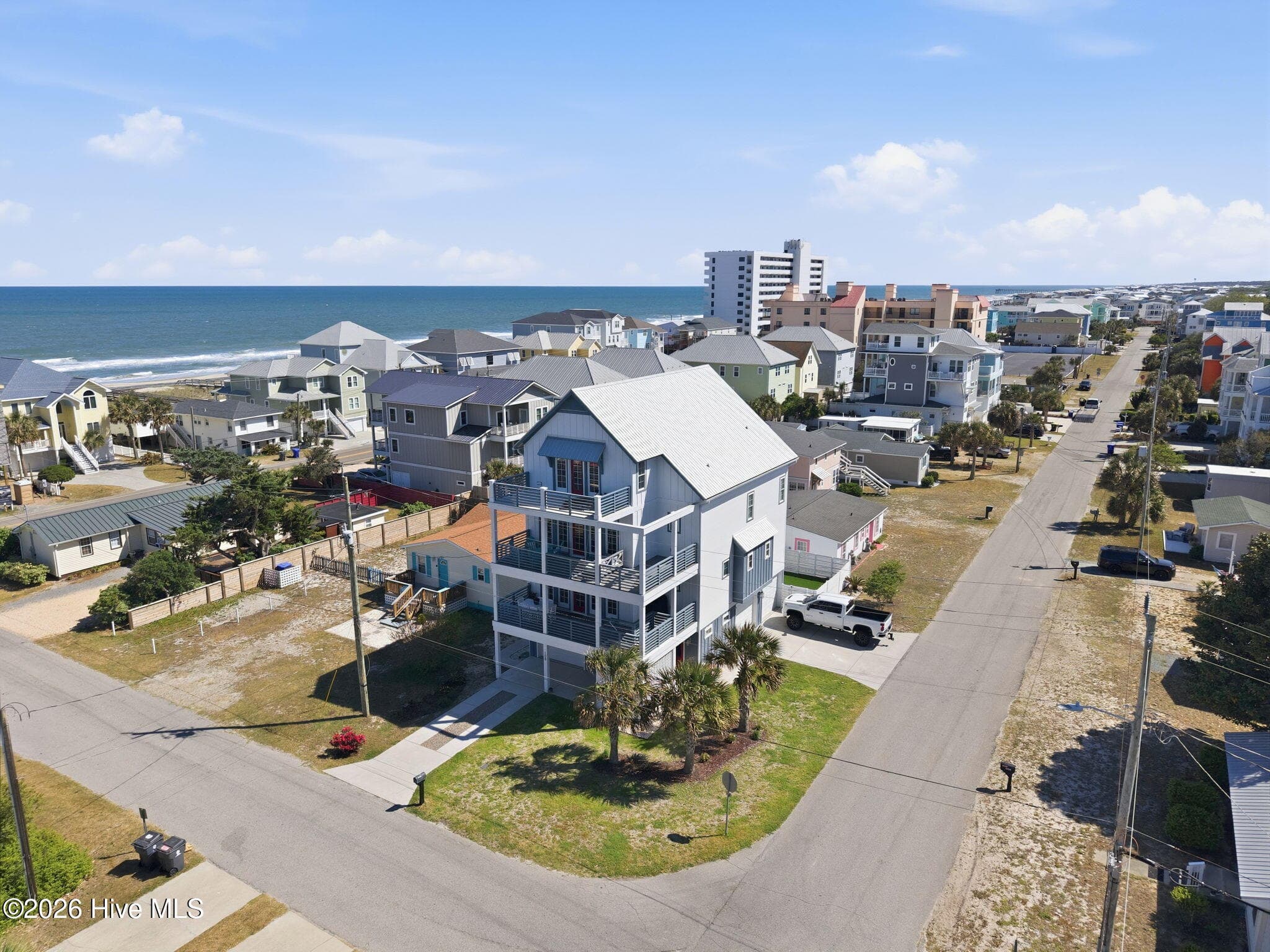 Front of 109 South Carolina Avenue, Carolina Beach, NC 28428