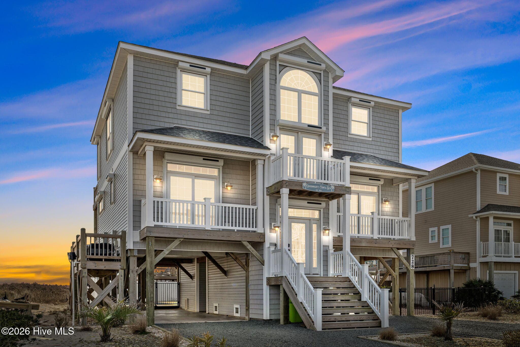Exterior of 728 New River Inlet Road, North Topsail Beach, NC 28460