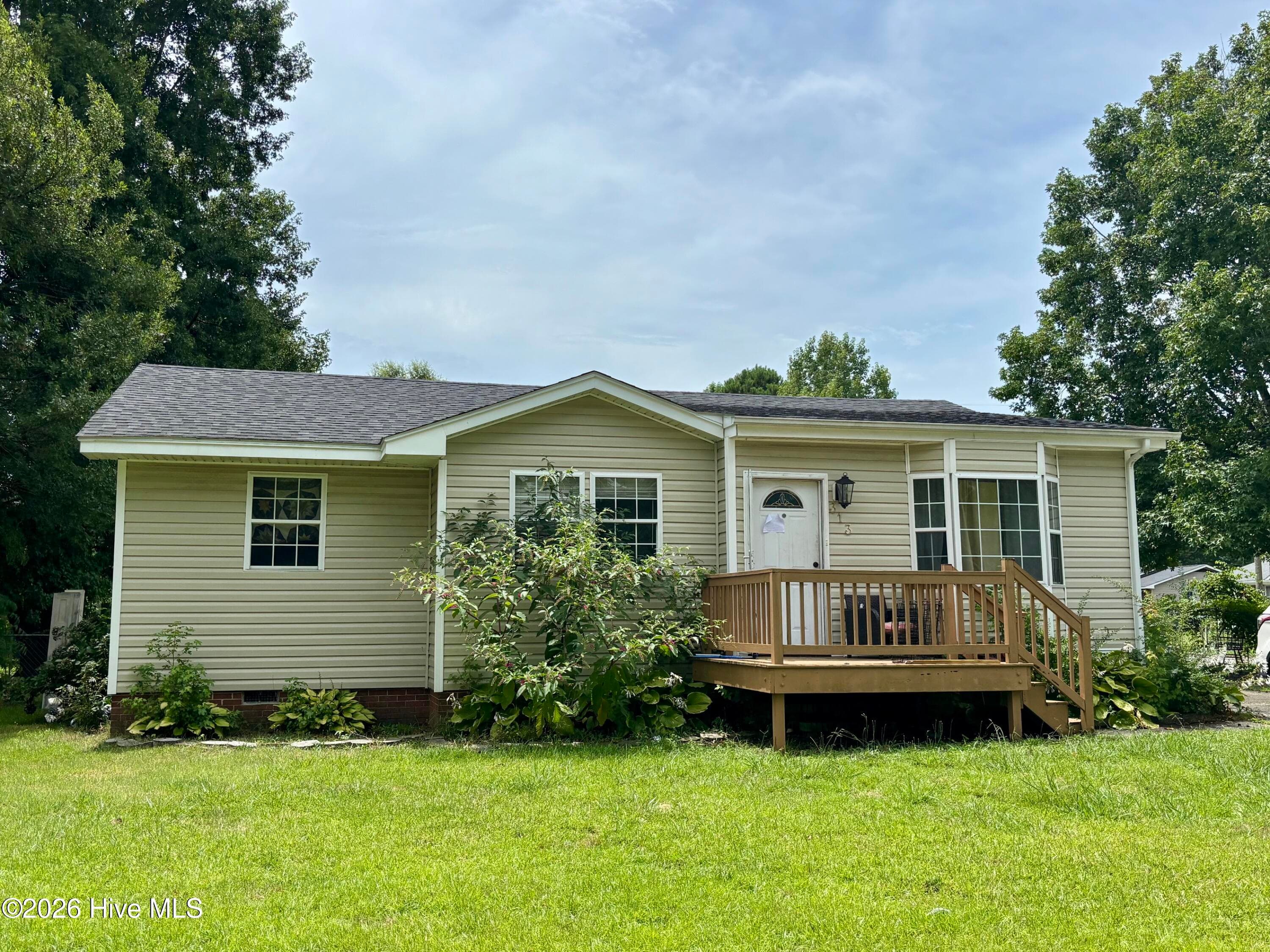 Front of 313 Woodhaven Drive, Havelock, NC 28532