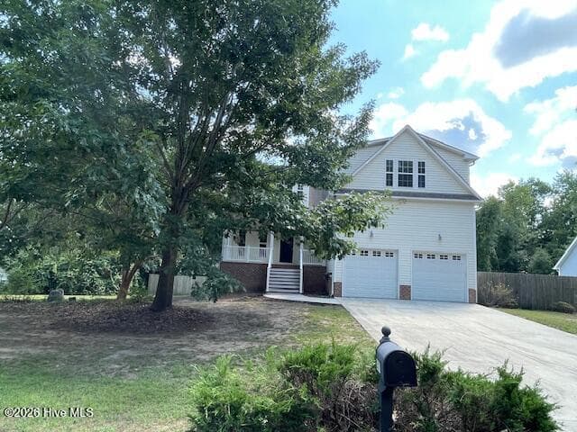 Exterior of 305 Hickory Lane, Hampstead, NC 28443