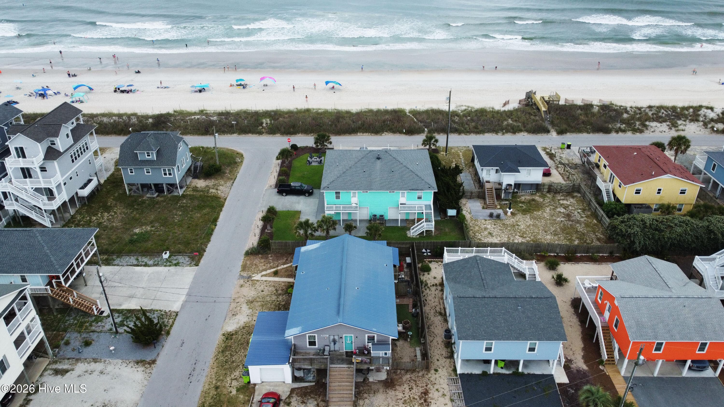 Exterior of 1518 Easy Street A - D, Surf City, NC 28445