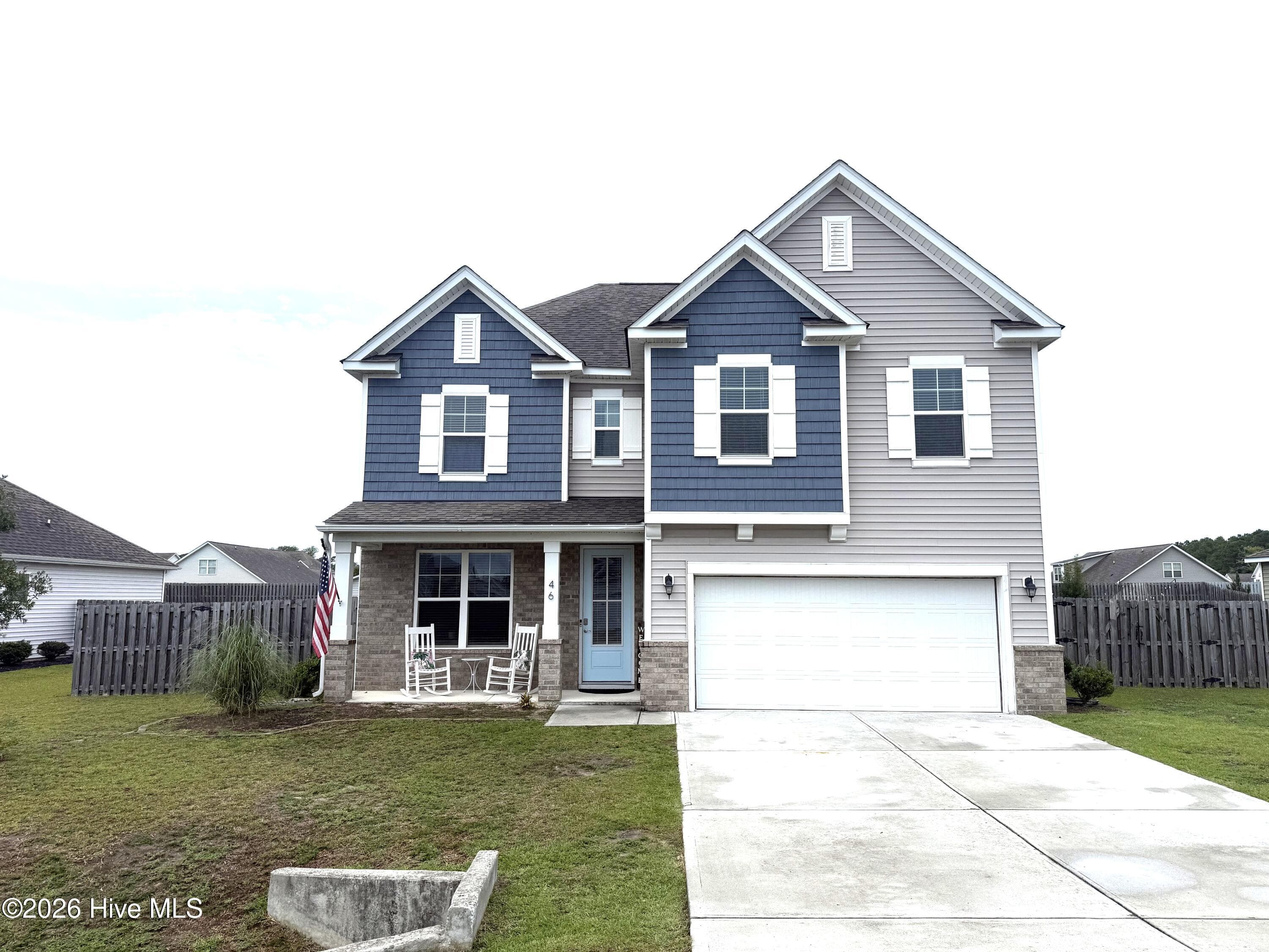 Exterior of 46 Rochester Street, Hampstead, NC 28443