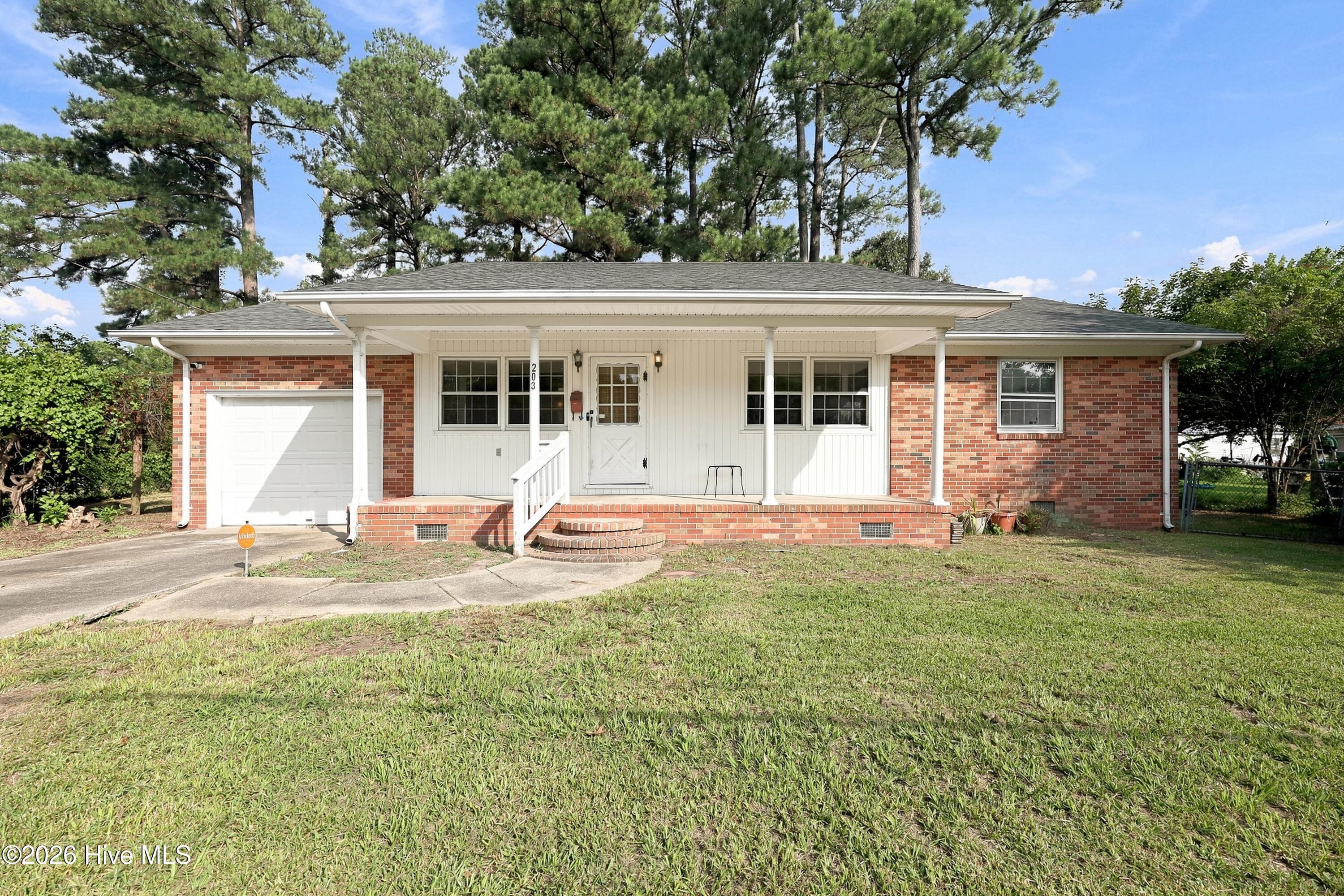 Exterior of 203 Long Acres Drive, Jacksonville, NC 28546
