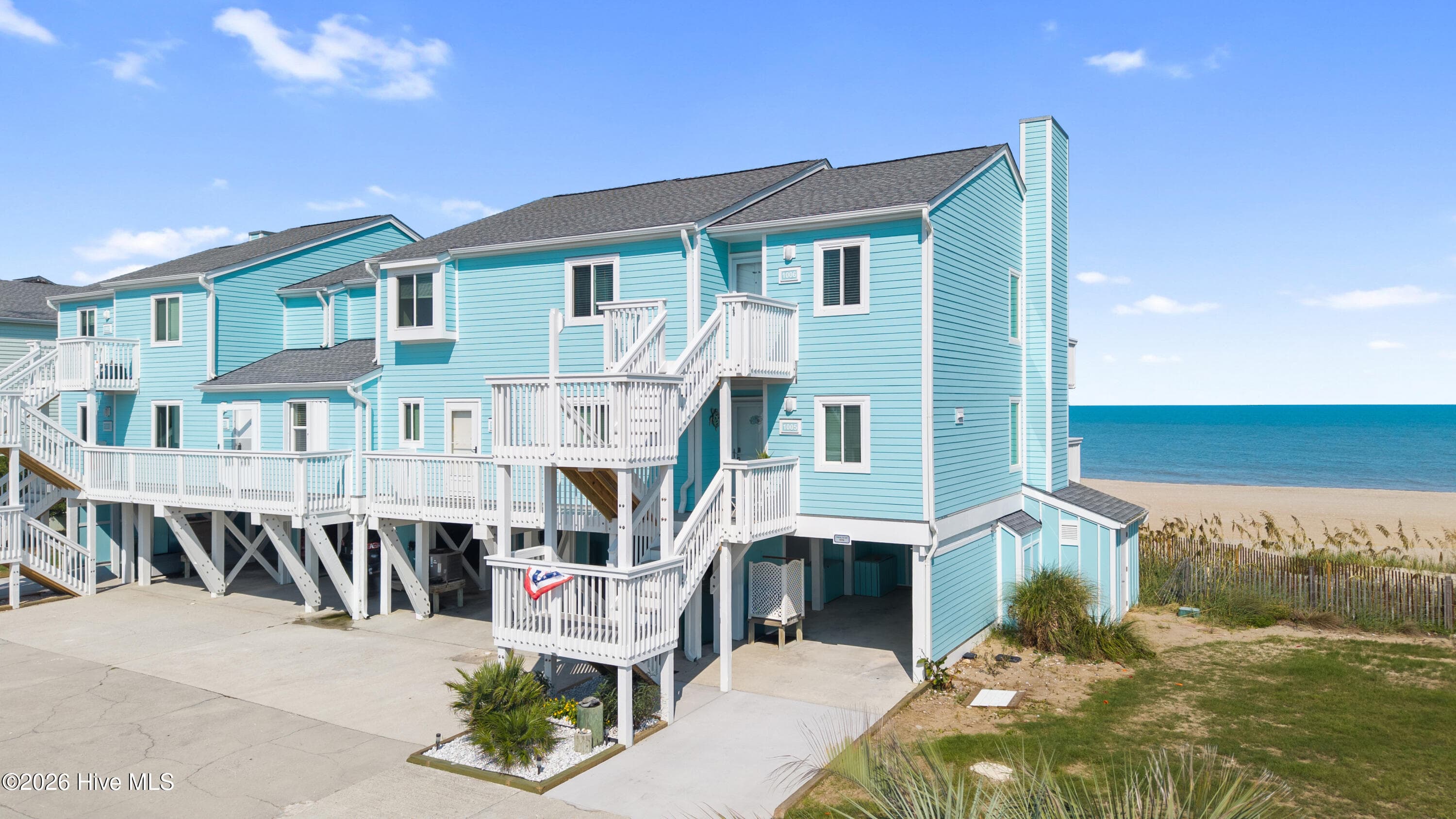 Front of 1006 Pelican Court, Kure Beach, NC 28449